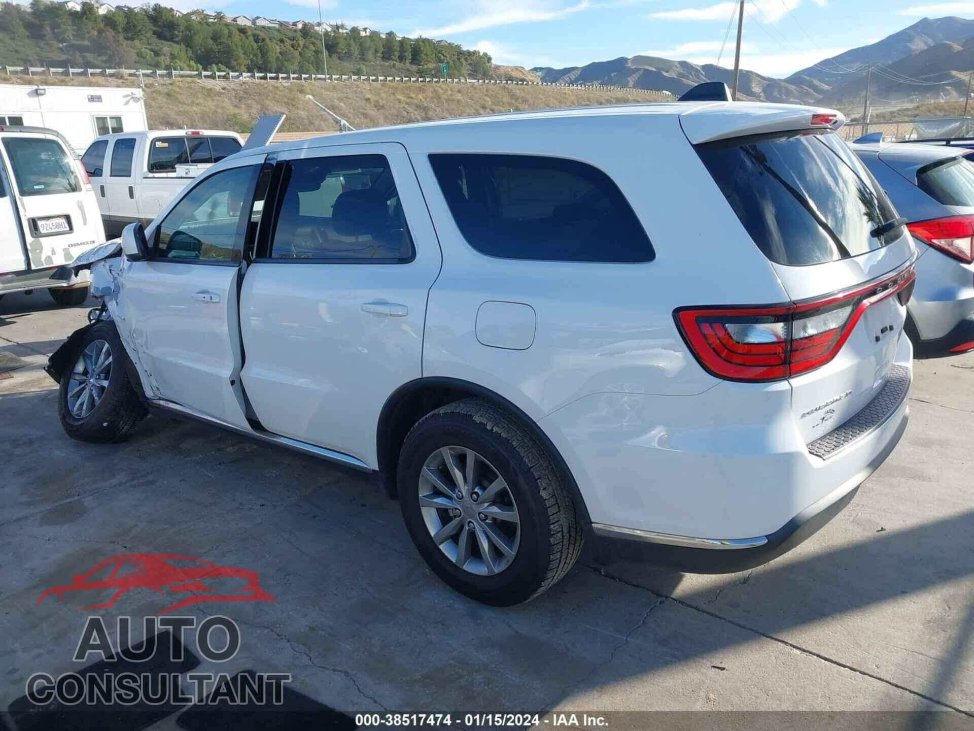 DODGE DURANGO 2018 - 1C4RDHAG3JC444897
