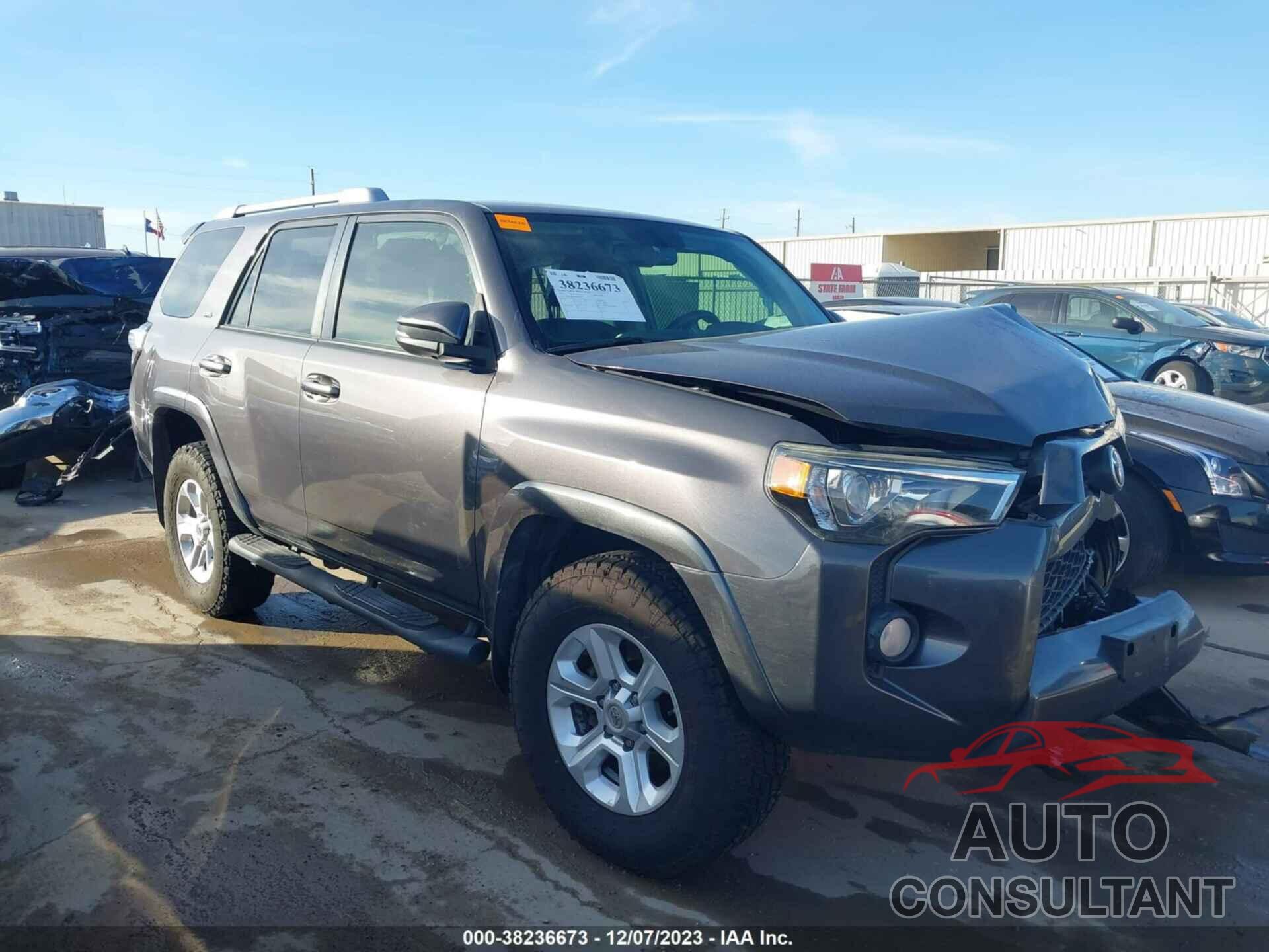 TOYOTA 4RUNNER 2015 - JTEZU5JRXF5093641