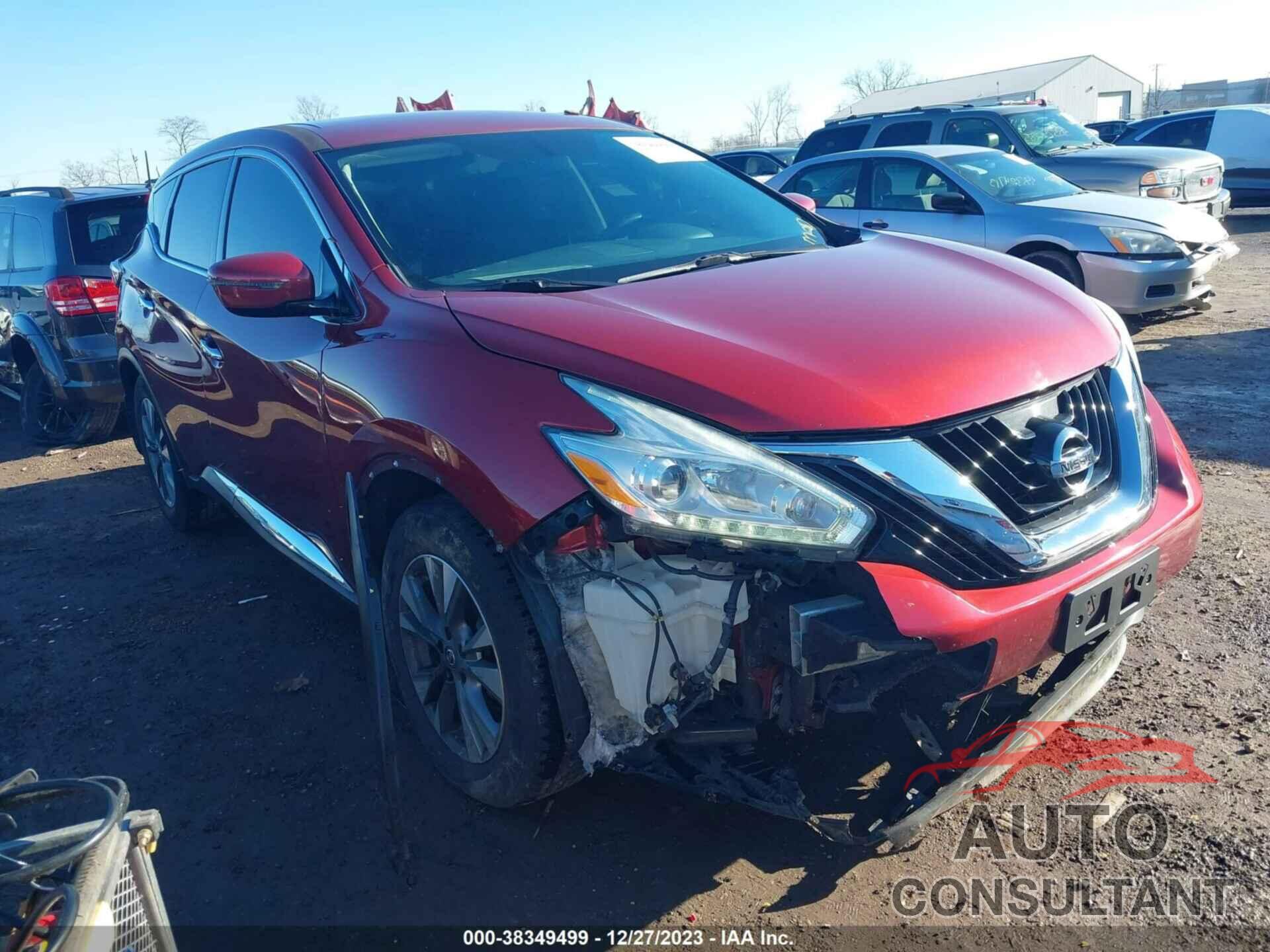 NISSAN MURANO 2016 - 5N1AZ2MH2GN114550