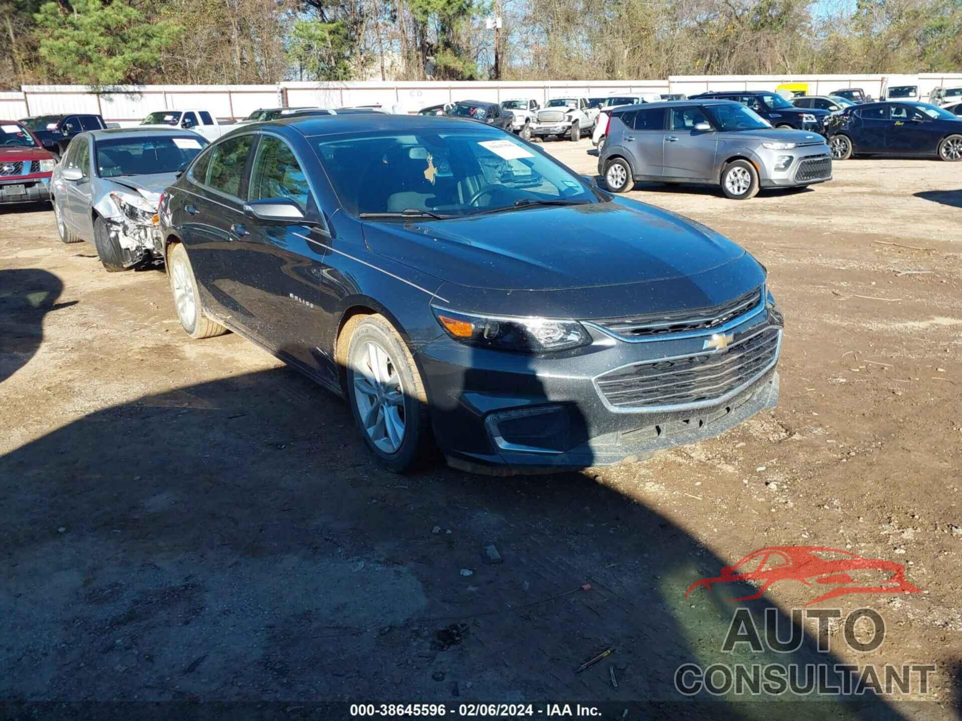 CHEVROLET MALIBU 2017 - 1G1ZE5ST1HF225526