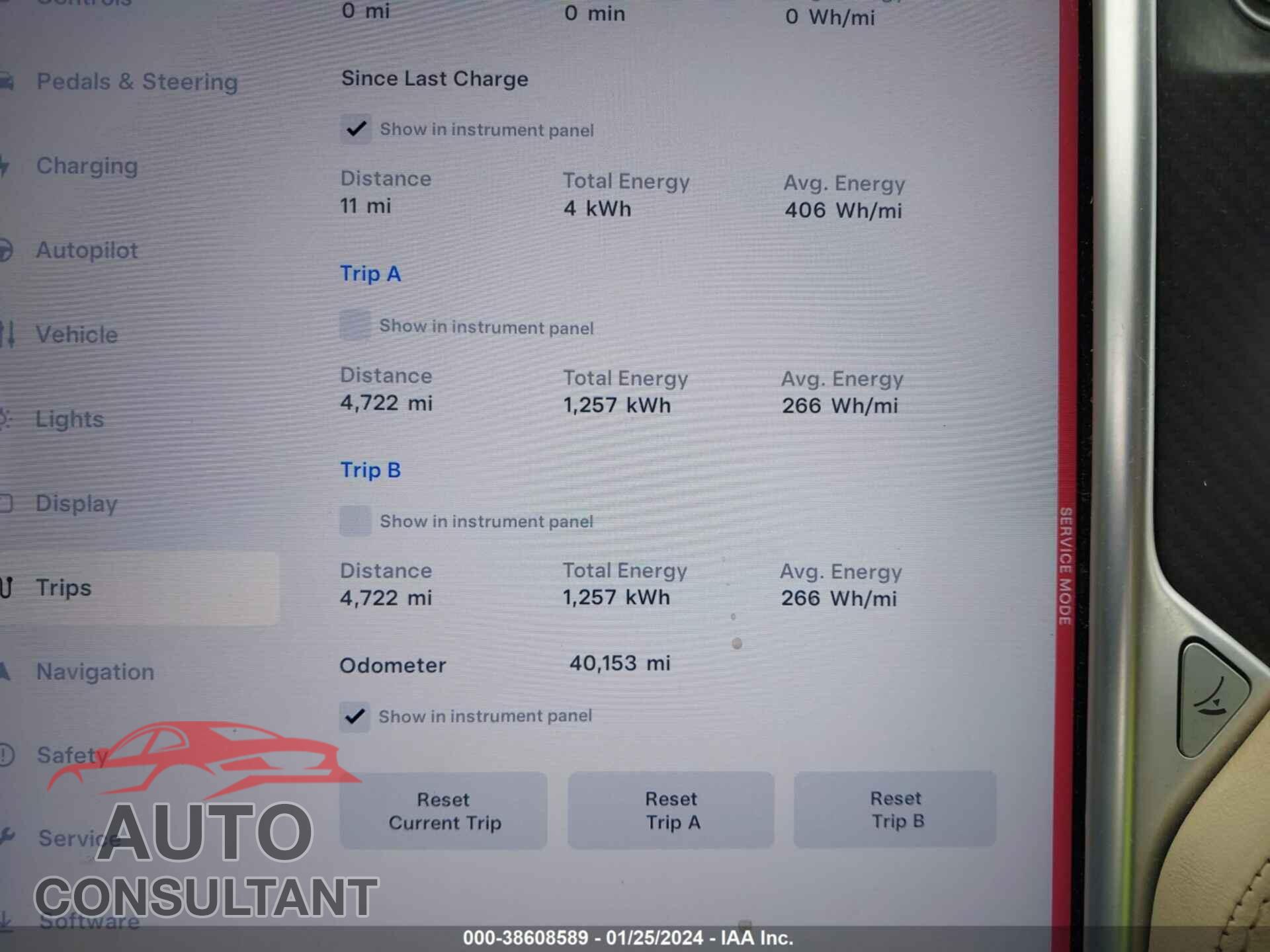 TESLA MODEL S 2017 - 5YJSA1E16HF209012
