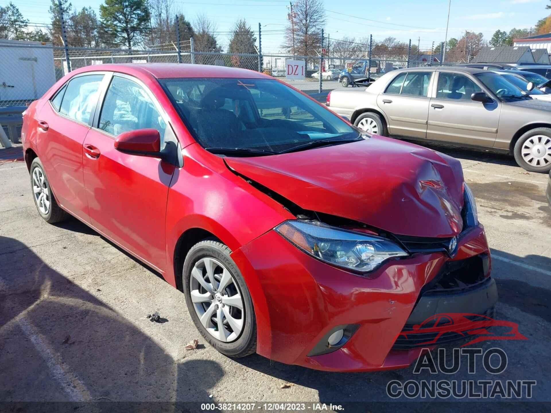 TOYOTA COROLLA 2016 - 5YFBURHEXGP428188