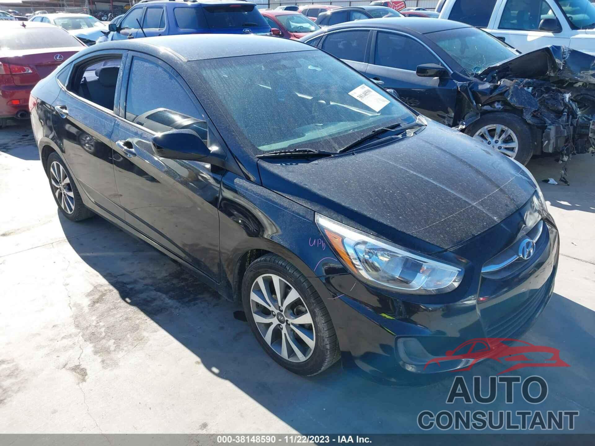 HYUNDAI ACCENT 2017 - KMHCT4AE4HU256261