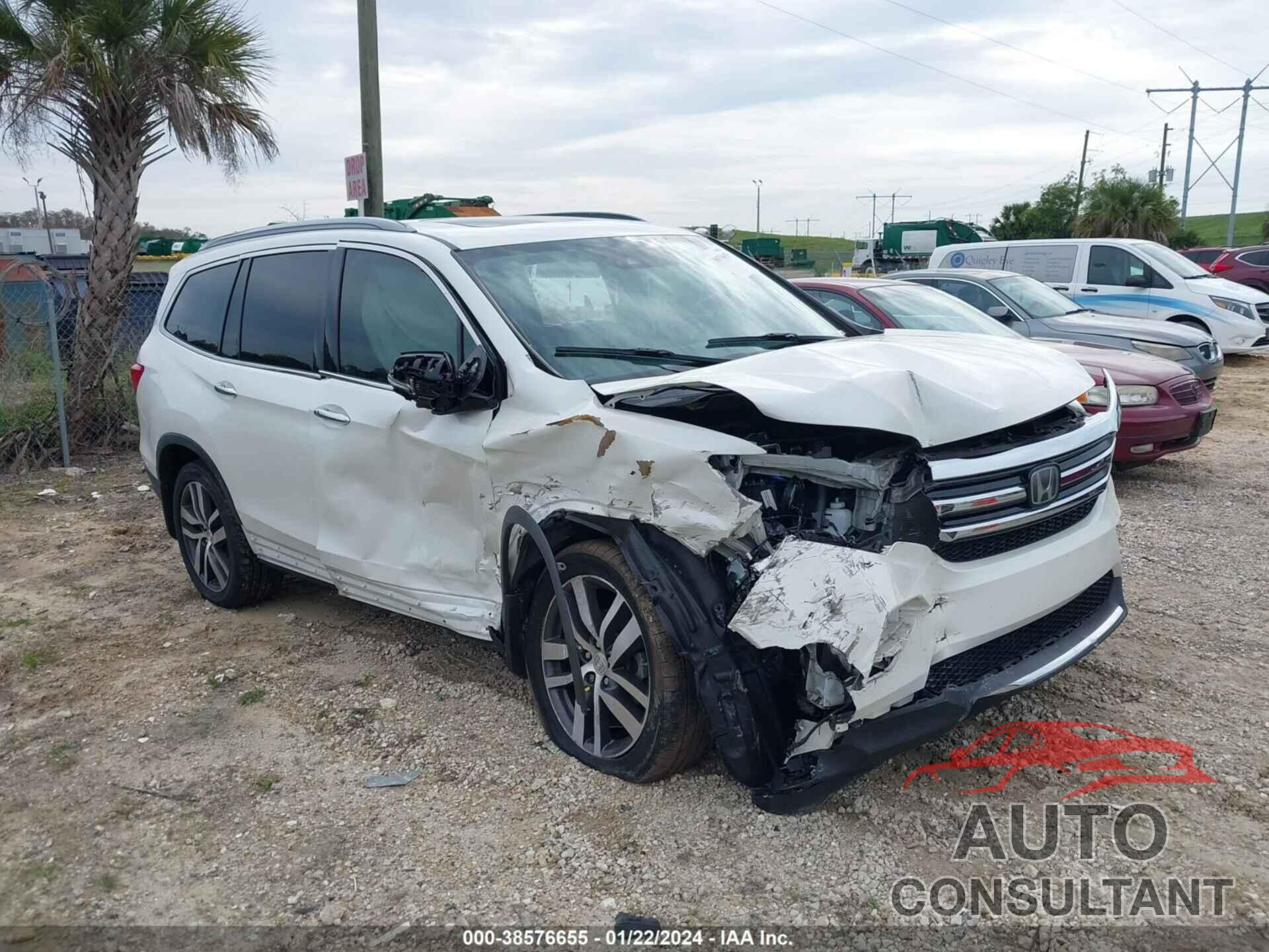 HONDA PILOT 2017 - 5FNYF6H02HB051571