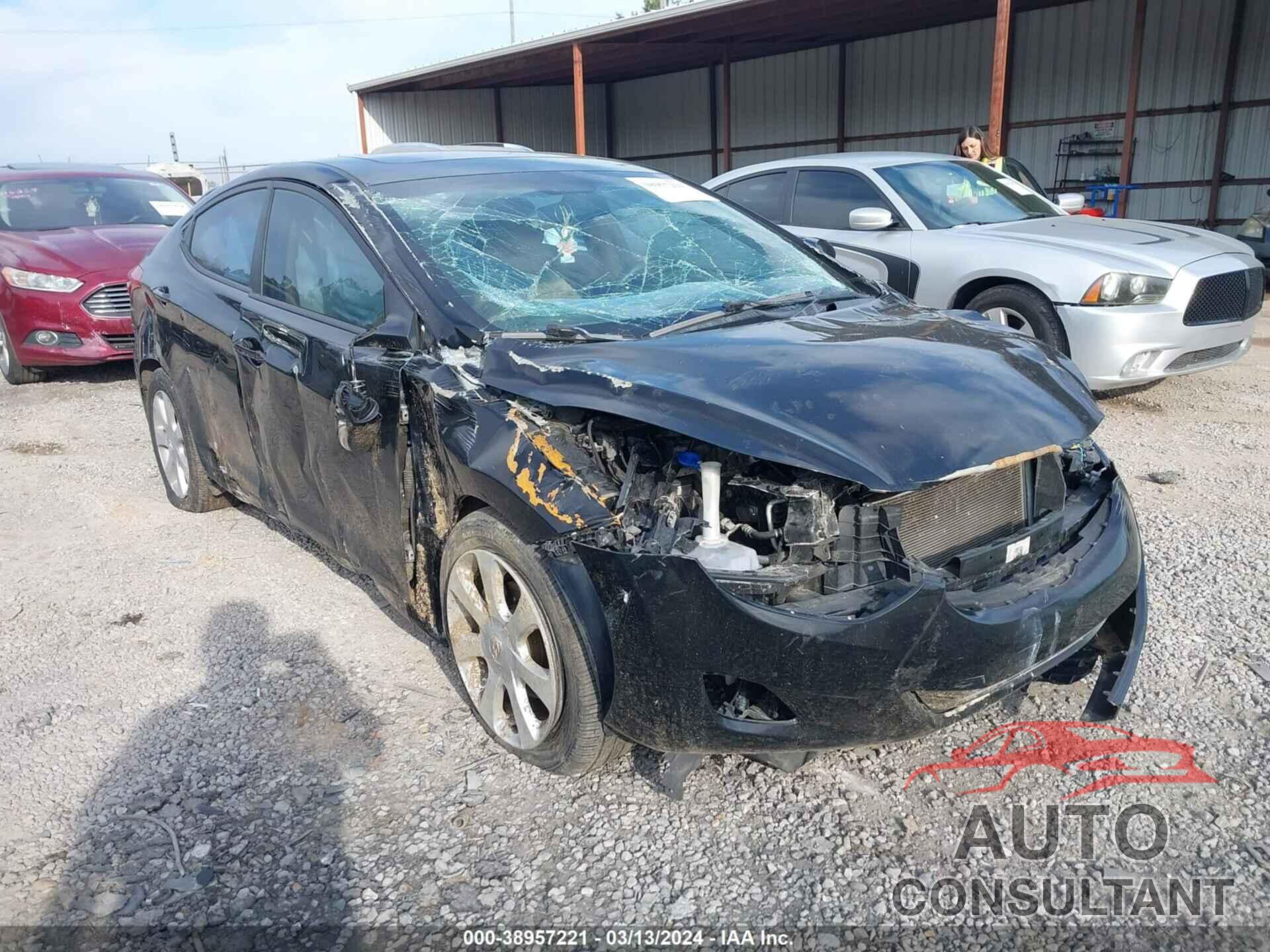 HYUNDAI ELANTRA 2012 - KMHDH4AEXCU321838