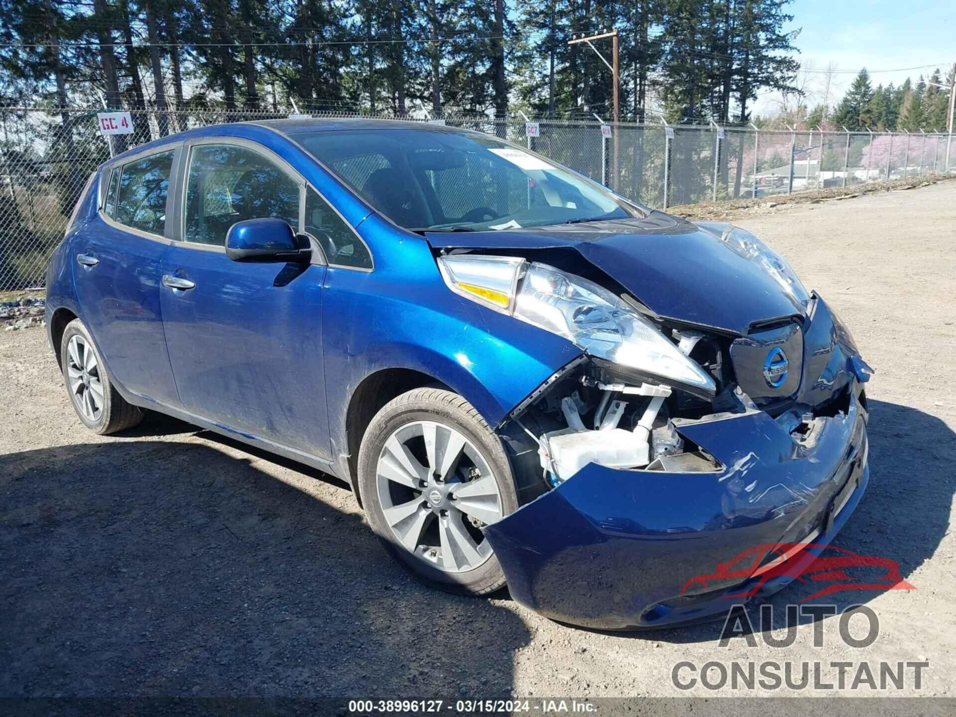 NISSAN LEAF 2016 - 1N4BZ0CP1GC313693
