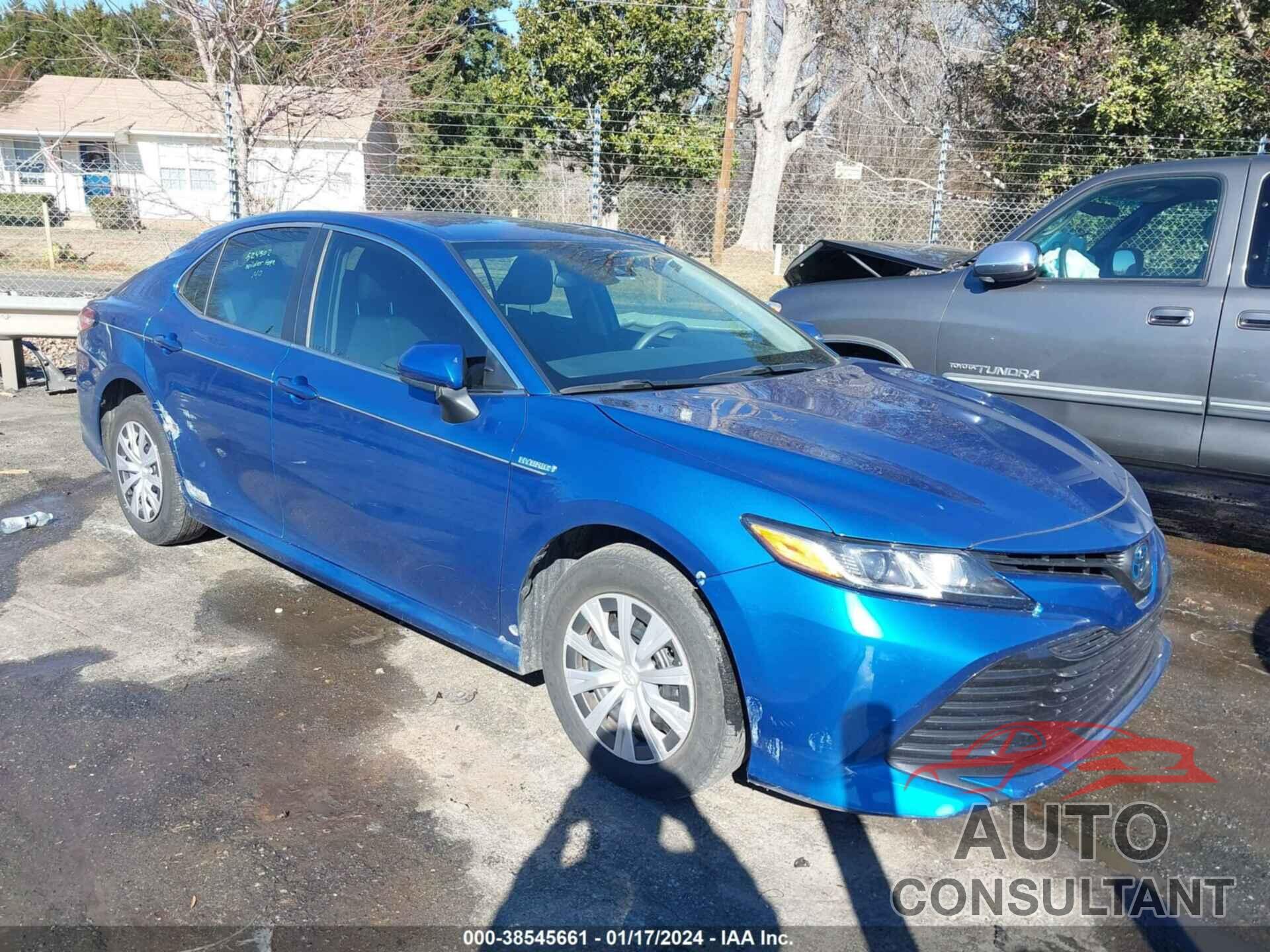 TOYOTA CAMRY 2020 - 4T1C31AK4LU018018