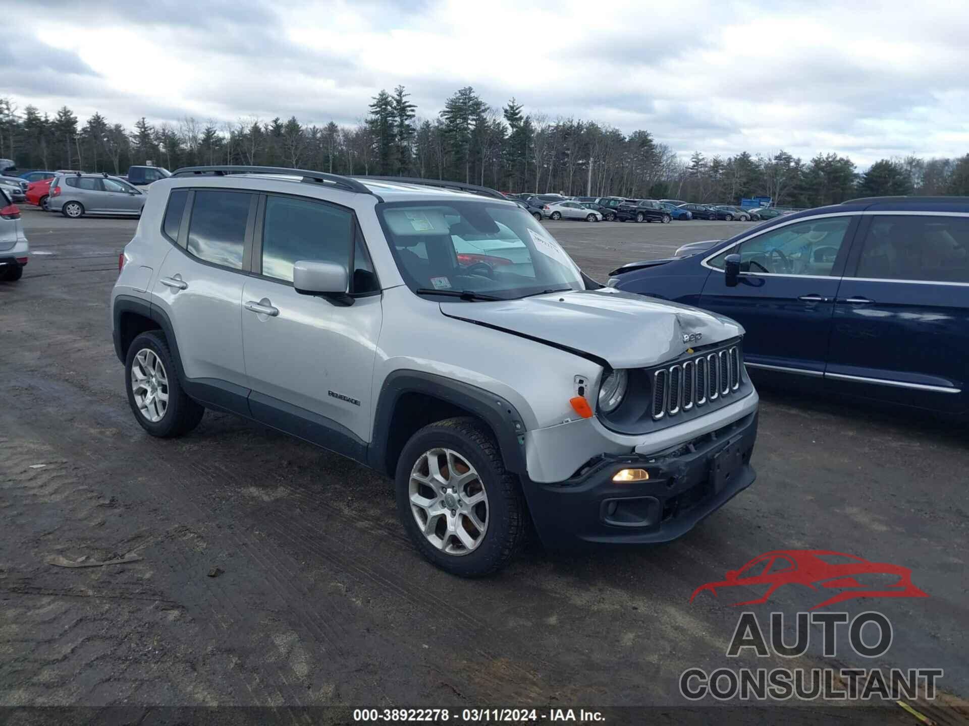 JEEP RENEGADE 2016 - ZACCJBBT0GPD36894