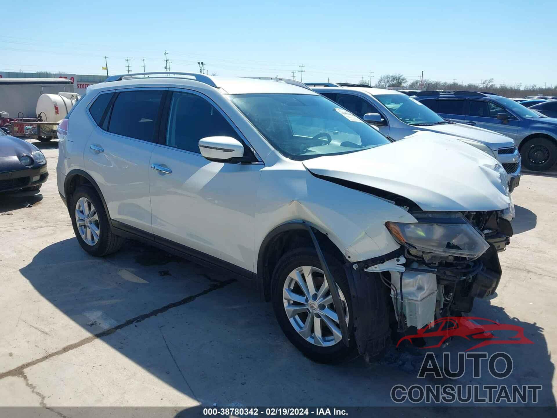 NISSAN ROGUE 2016 - KNMAT2MVXGP685493