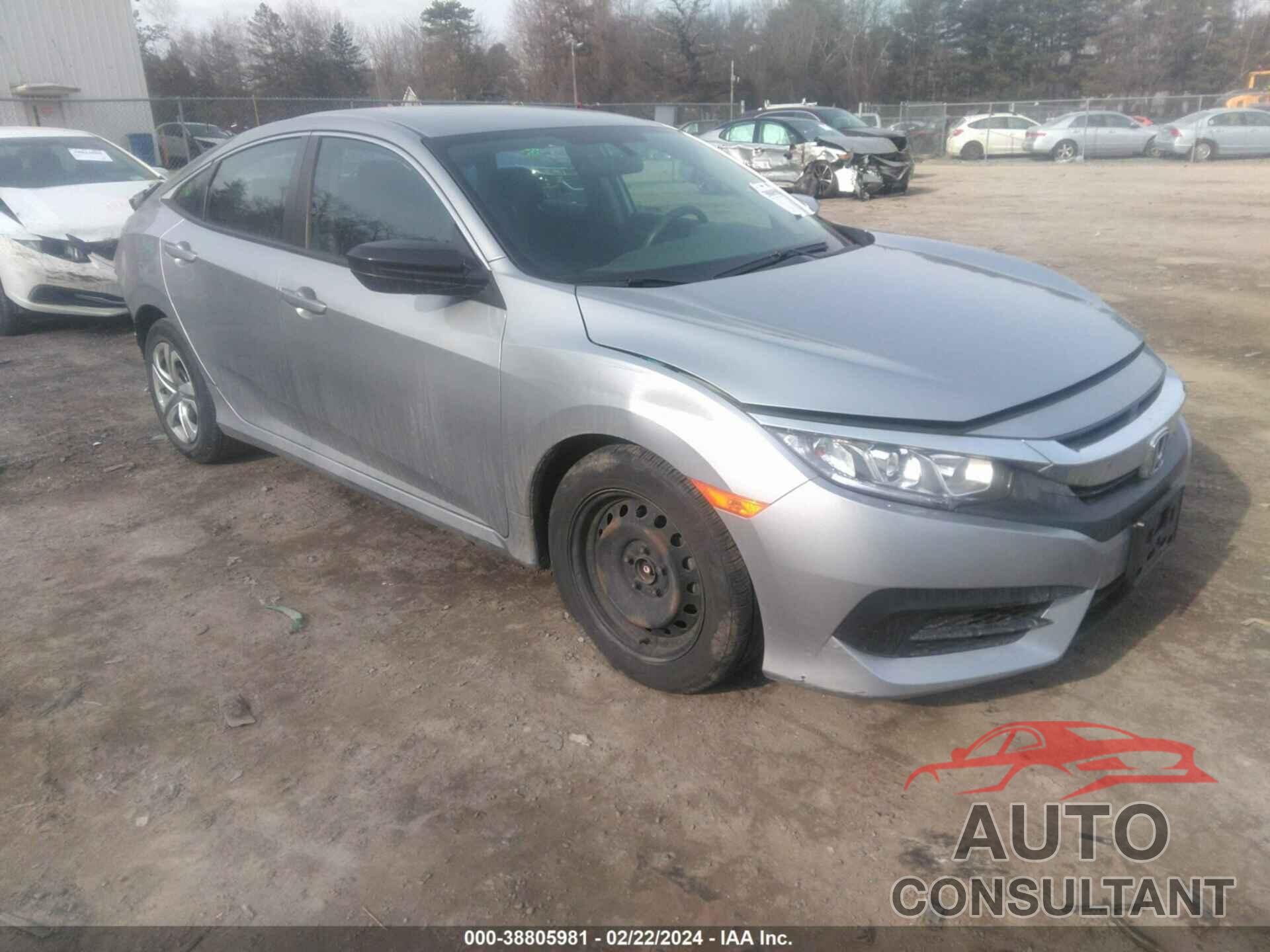 HONDA CIVIC 2018 - 2HGFC2F59JH605827