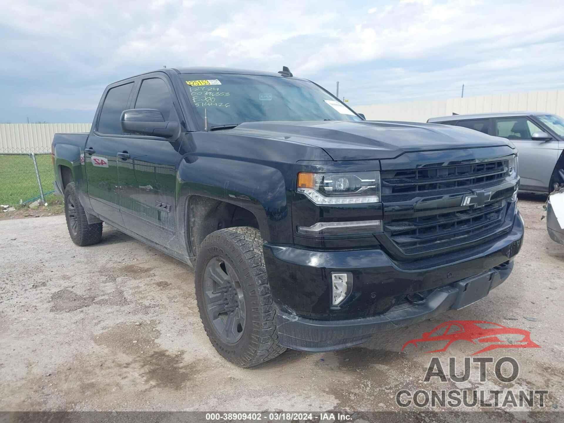 CHEVROLET SILVERADO 1500 2018 - 3GCUKSEC6JG514426