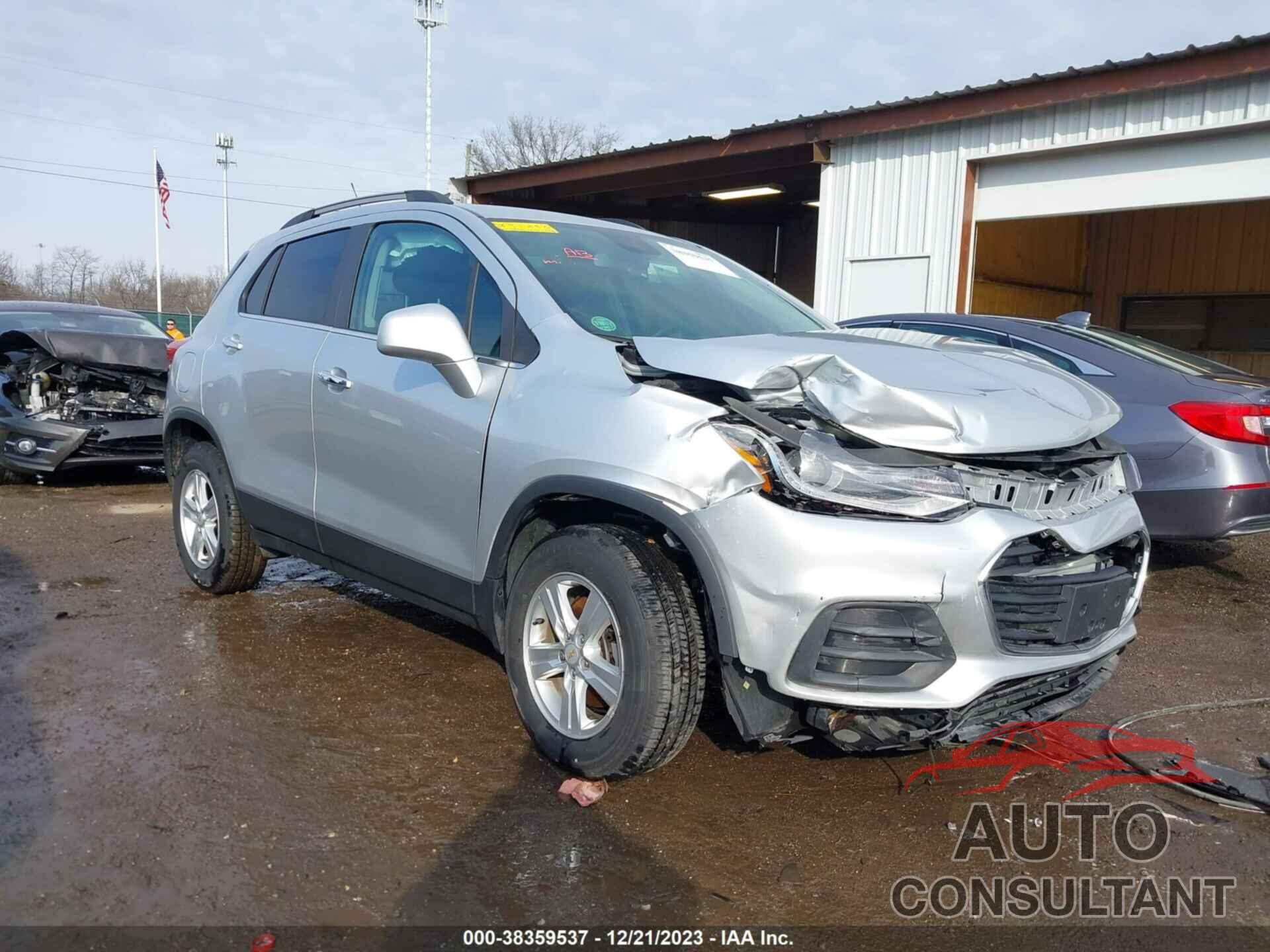 CHEVROLET TRAX 2019 - KL7CJPSB5KB891490