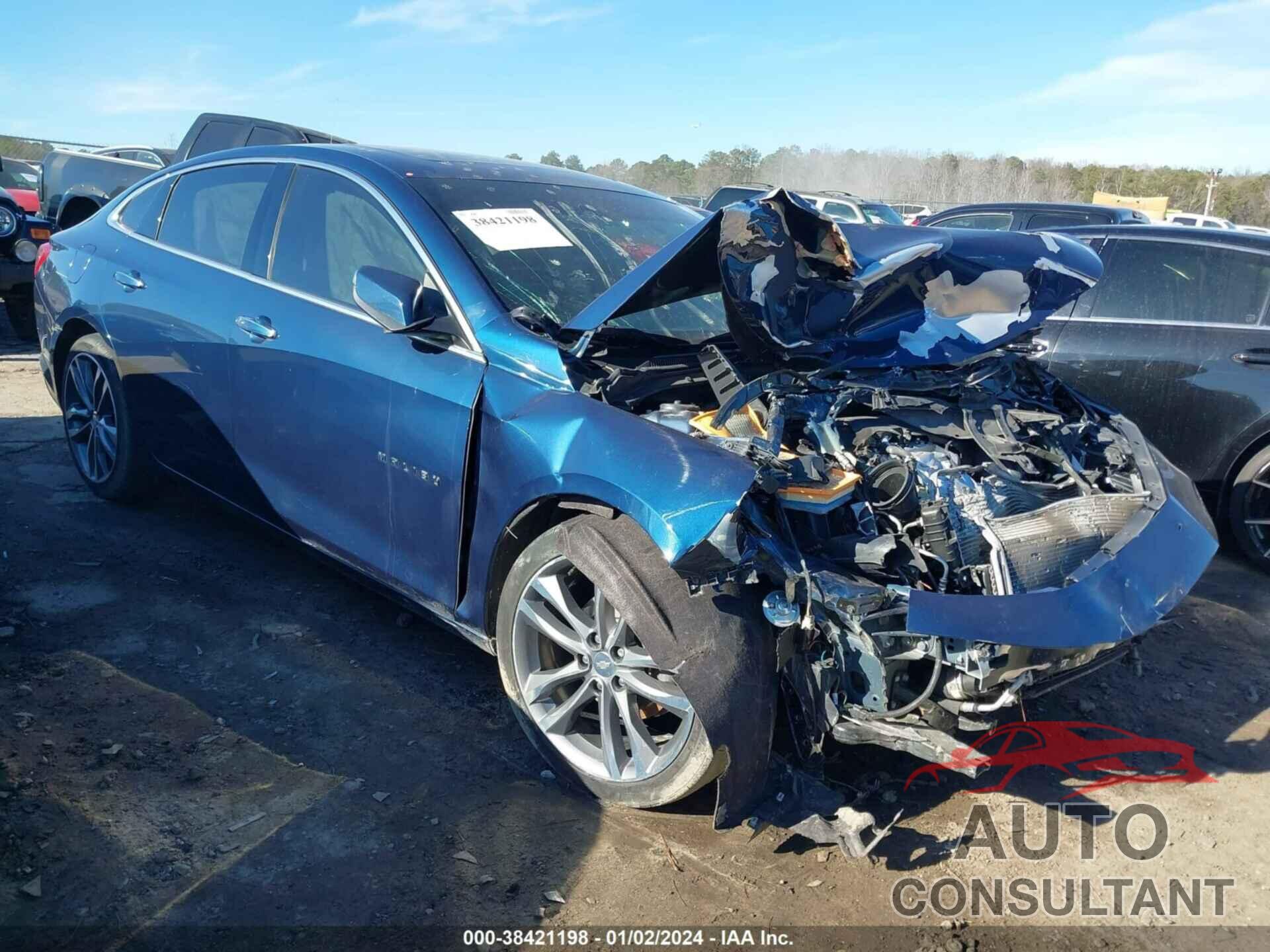 CHEVROLET MALIBU 2020 - 1G1ZE5SX4LF014784