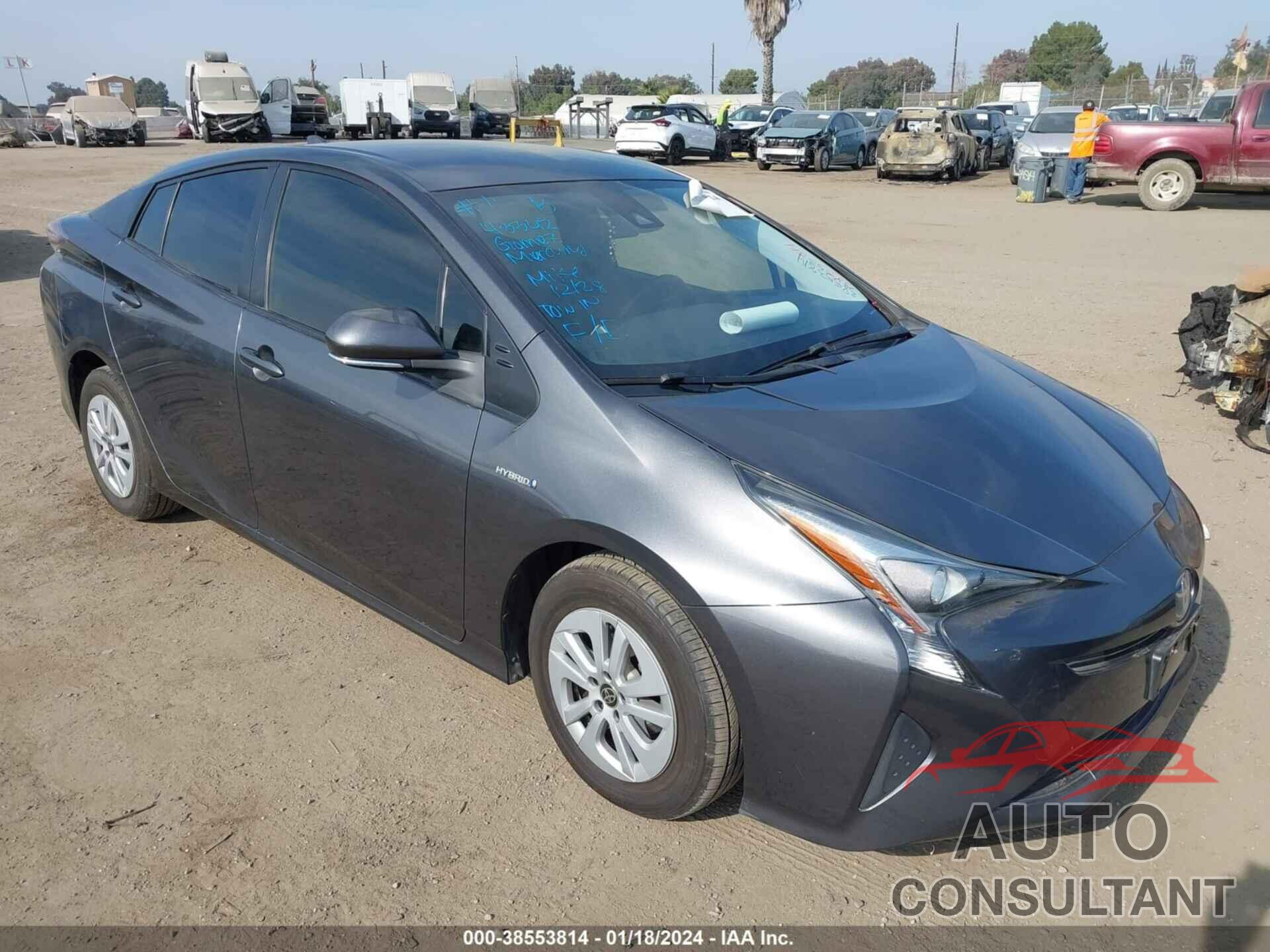 TOYOTA PRIUS 2018 - JTDKBRFU6J3081491