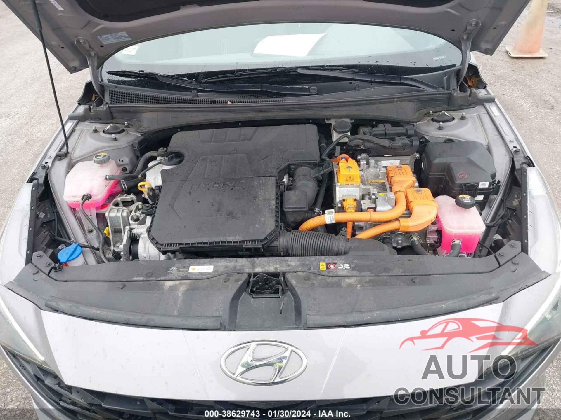 HYUNDAI ELANTRA HYBRID 2021 - KMHLM4AJ8MU011984