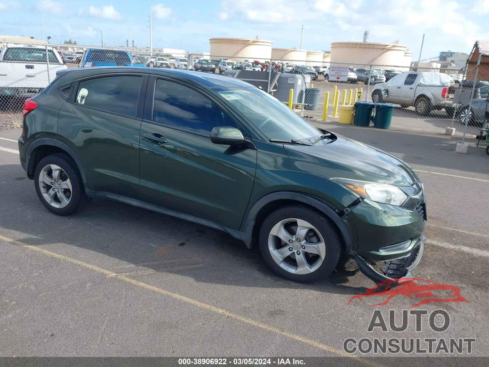 HONDA HR-V 2016 - 3CZRU5H39GM742275