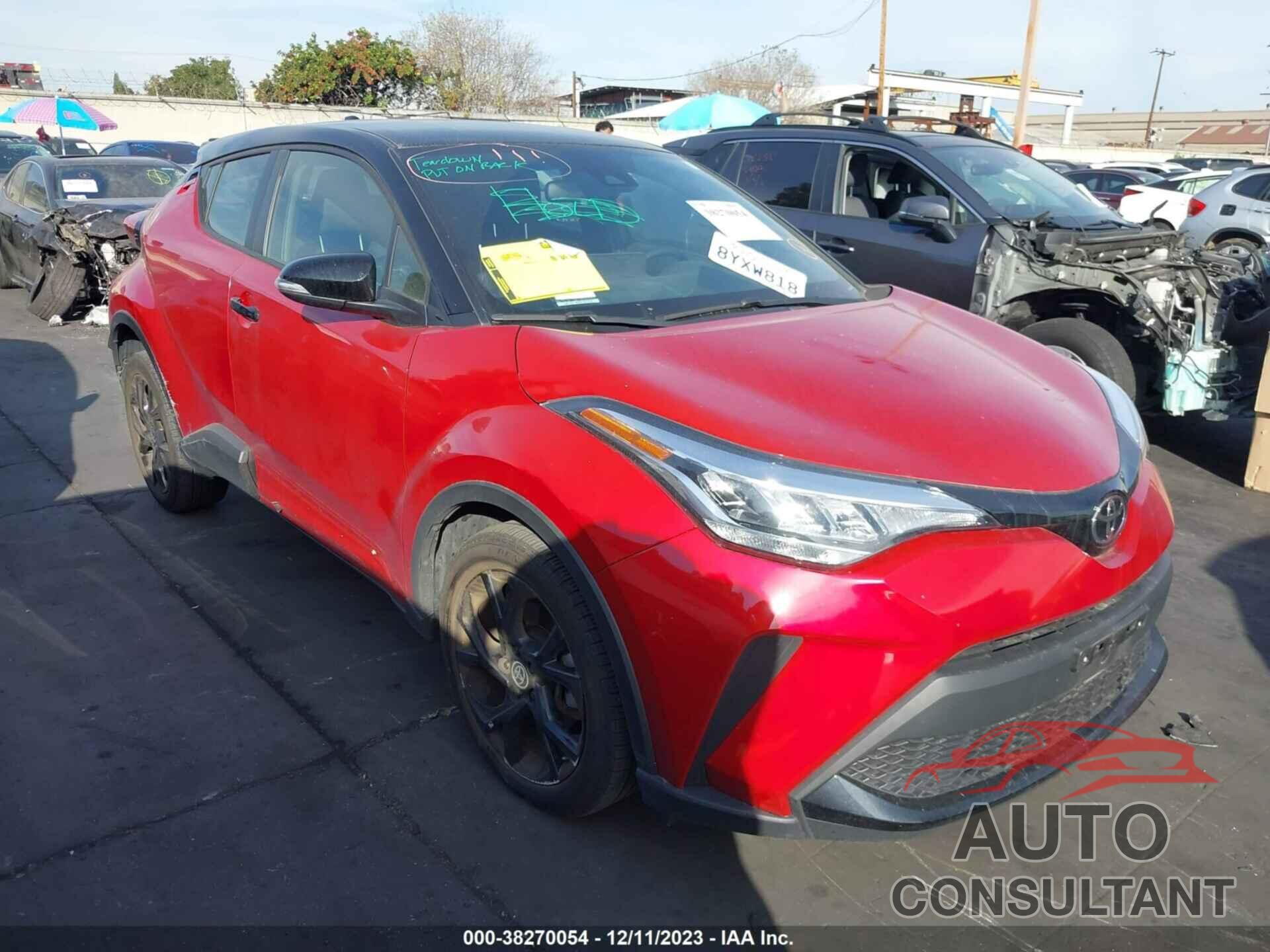 TOYOTA C-HR 2021 - JTNKHMBX9M1128929