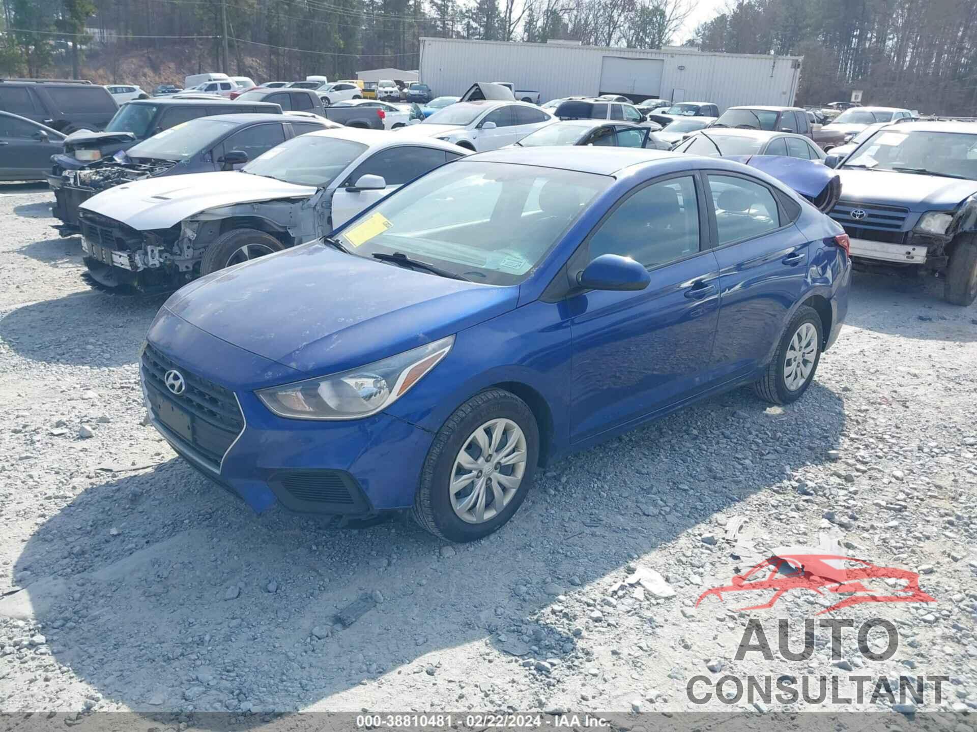 HYUNDAI ACCENT 2018 - 3KPC24A31JE032990