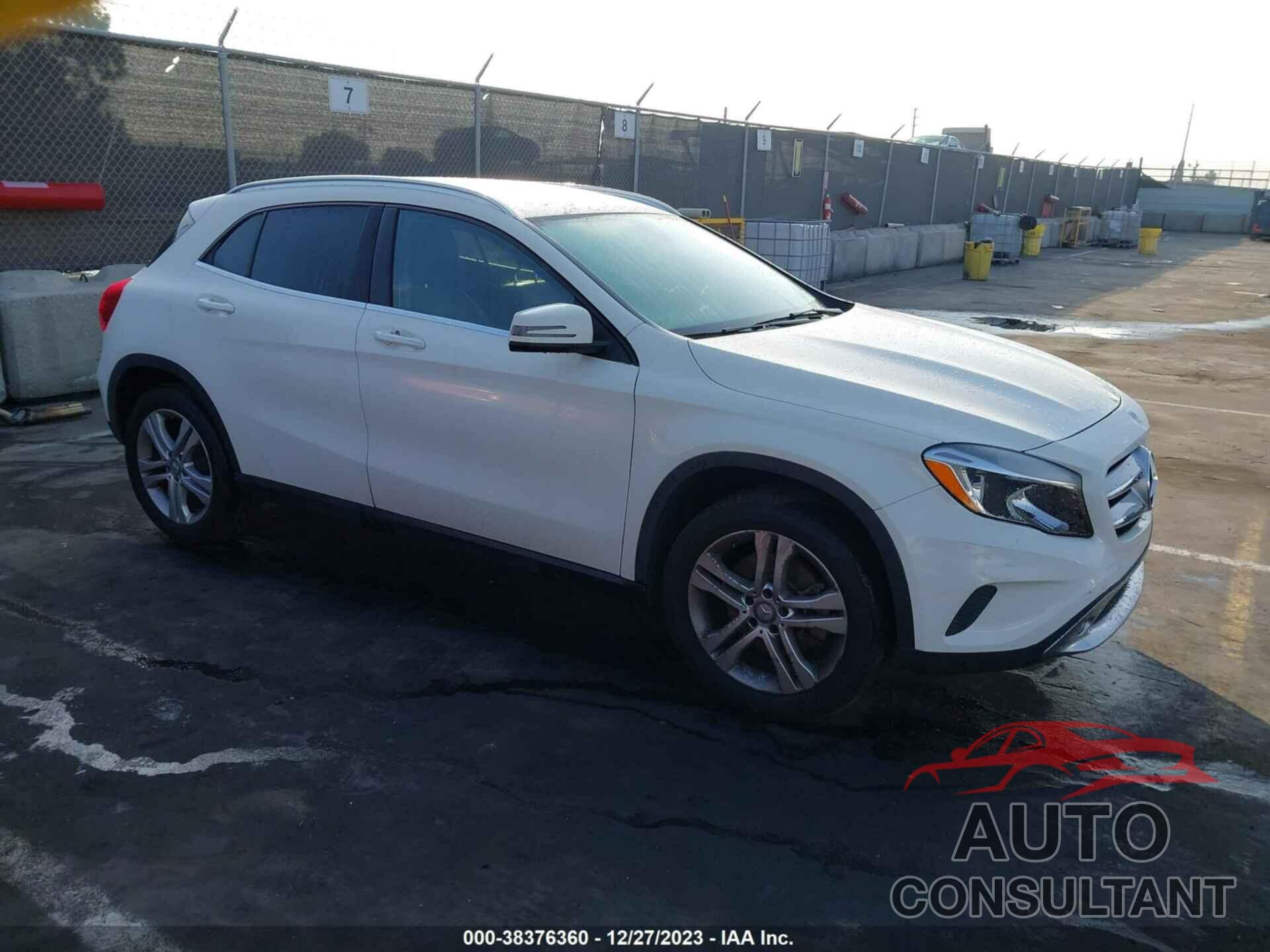 MERCEDES-BENZ GLA 250 2017 - WDCTG4EB3HJ347770