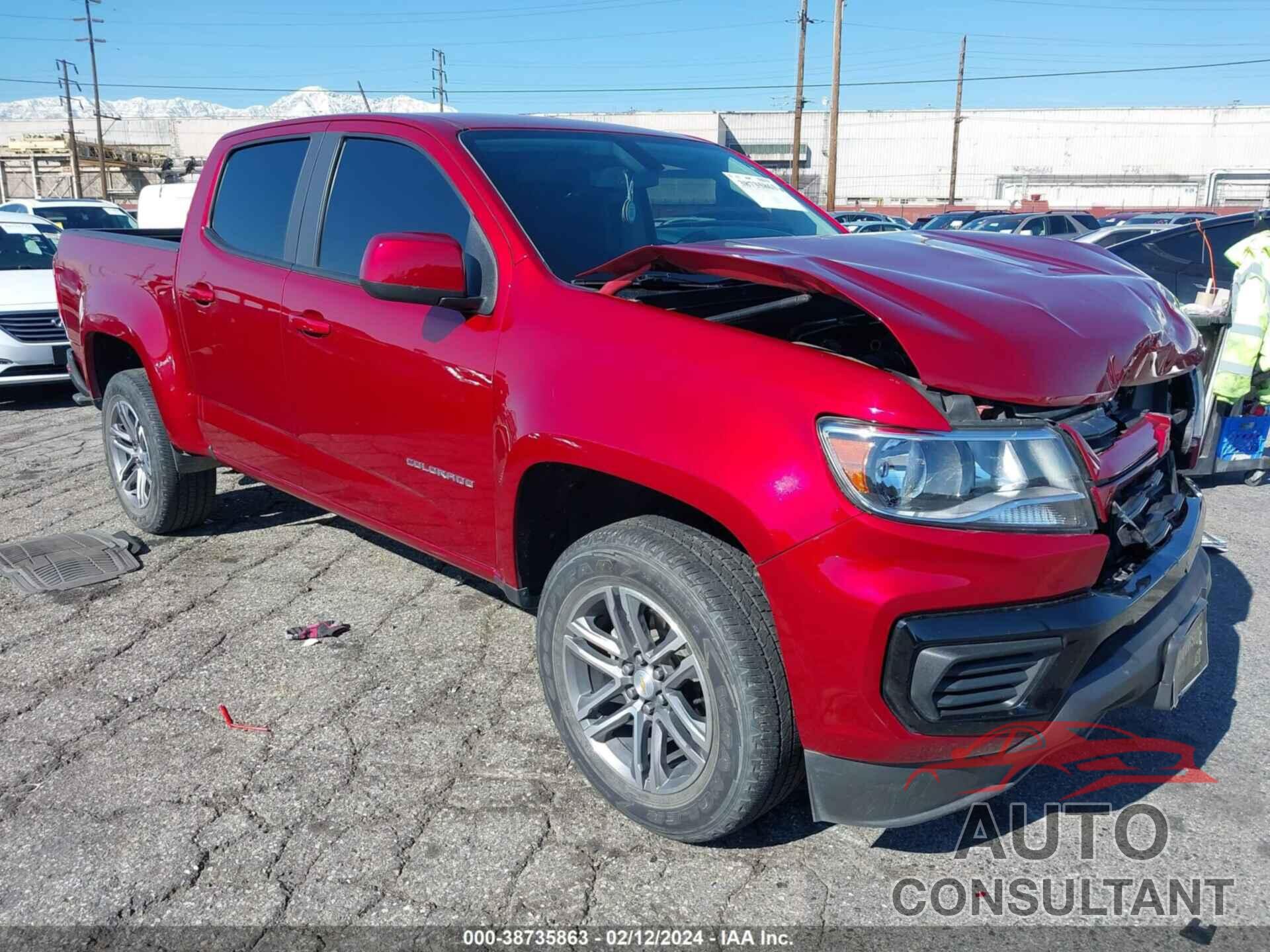 CHEVROLET COLORADO 2021 - 1GCGSBEA6M1277760