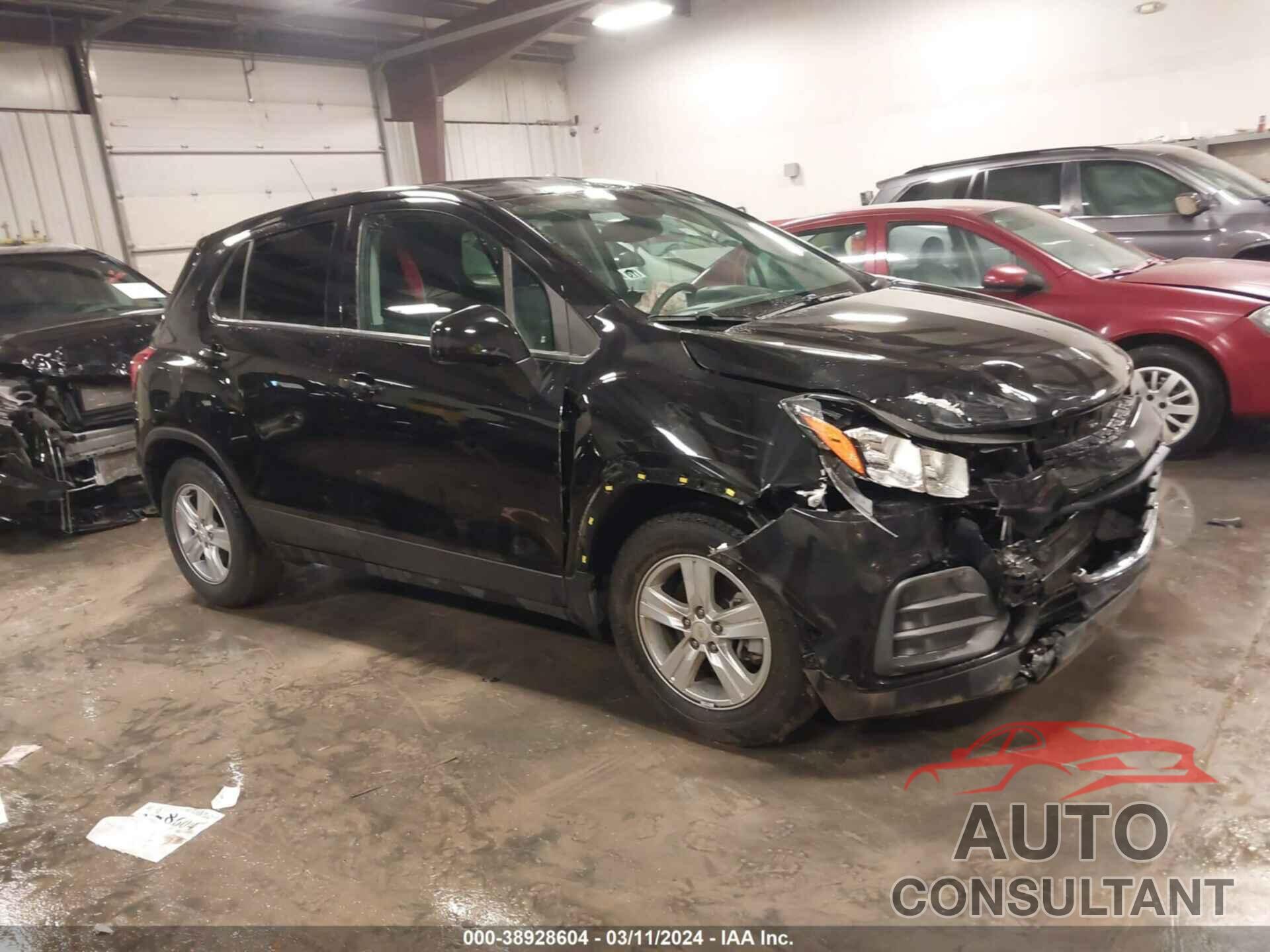 CHEVROLET TRAX 2020 - KL7CJKSB8LB087088