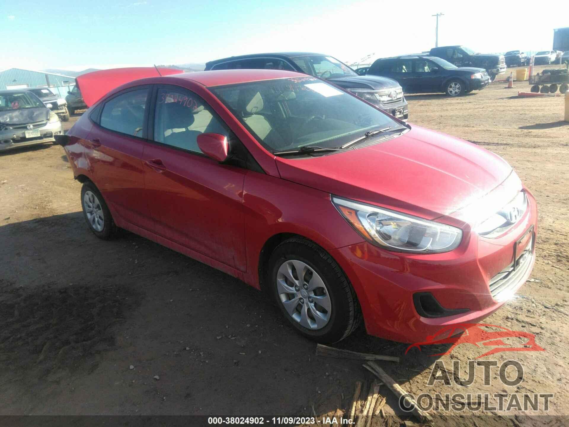 HYUNDAI ACCENT 2017 - KMHCT4AE4HU245700