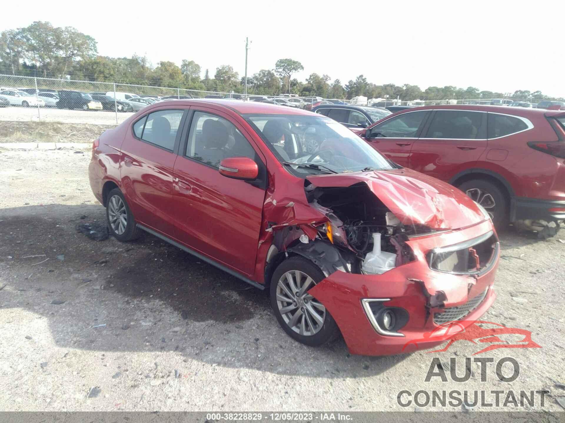 MITSUBISHI MIRAGE 2020 - ML32F4FJ3LHF04696