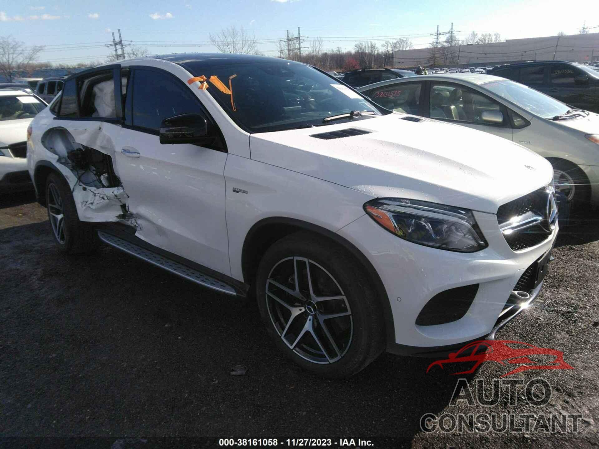 MERCEDES-BENZ AMG GLE 43 COUPE 2018 - 4JGED6EBXJA124694