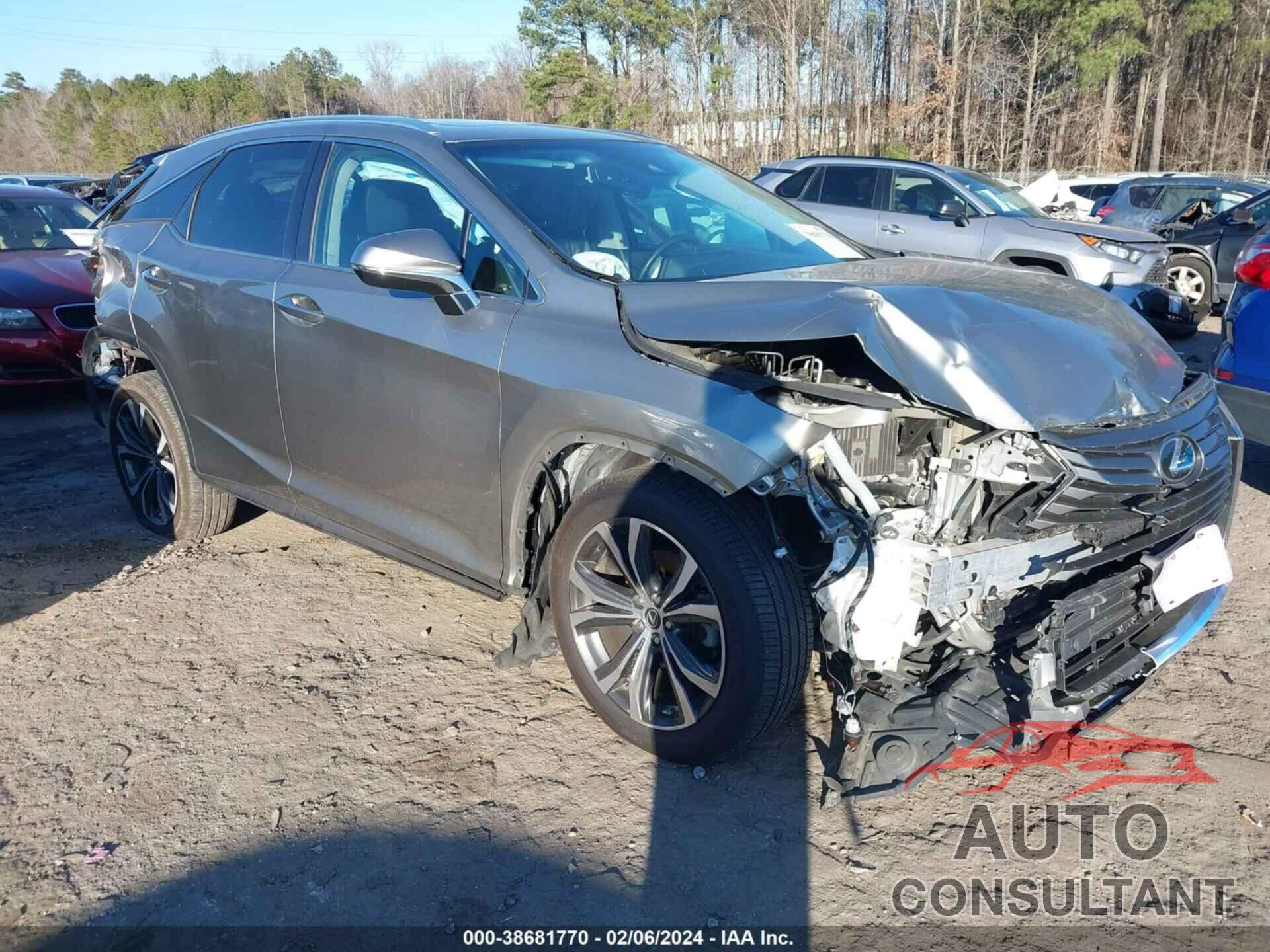 LEXUS RX 2018 - 2T2BZMCA1JC145545