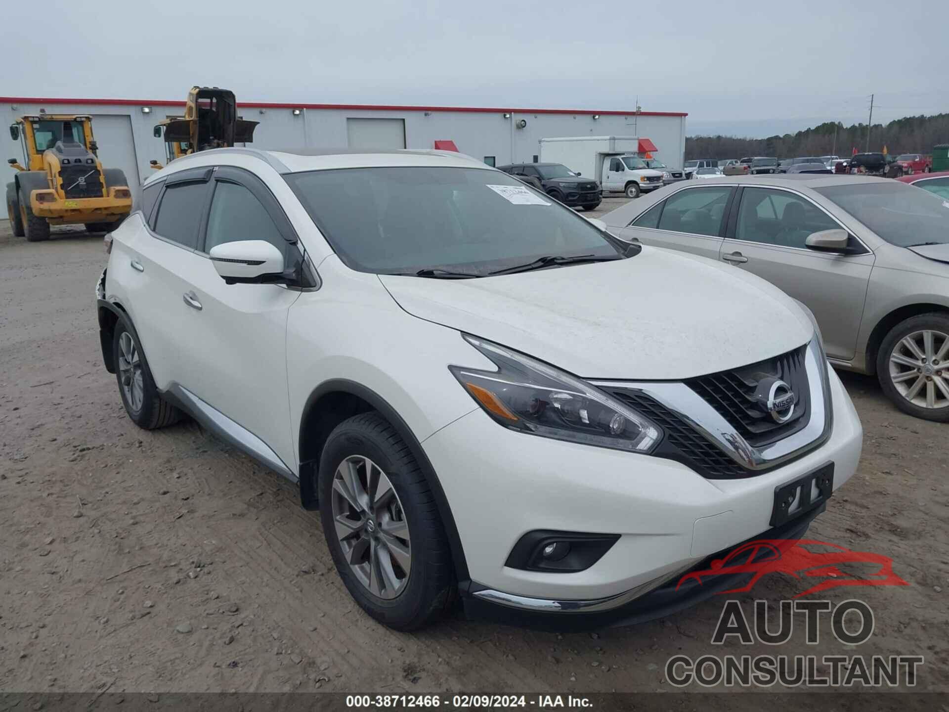 NISSAN MURANO 2018 - 5N1AZ2MG8JN173861