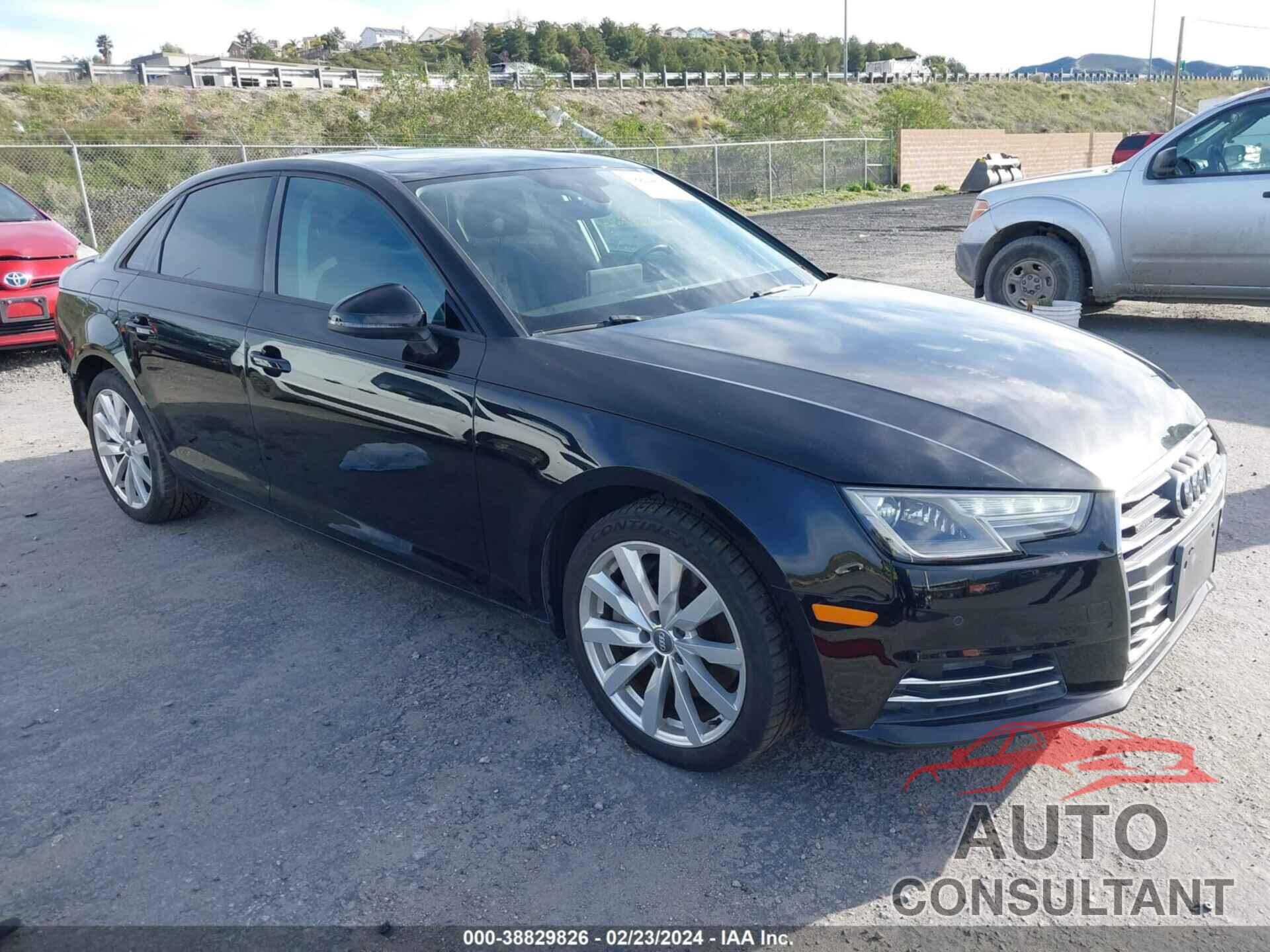 AUDI A4 2017 - WAUANAF43HN002438