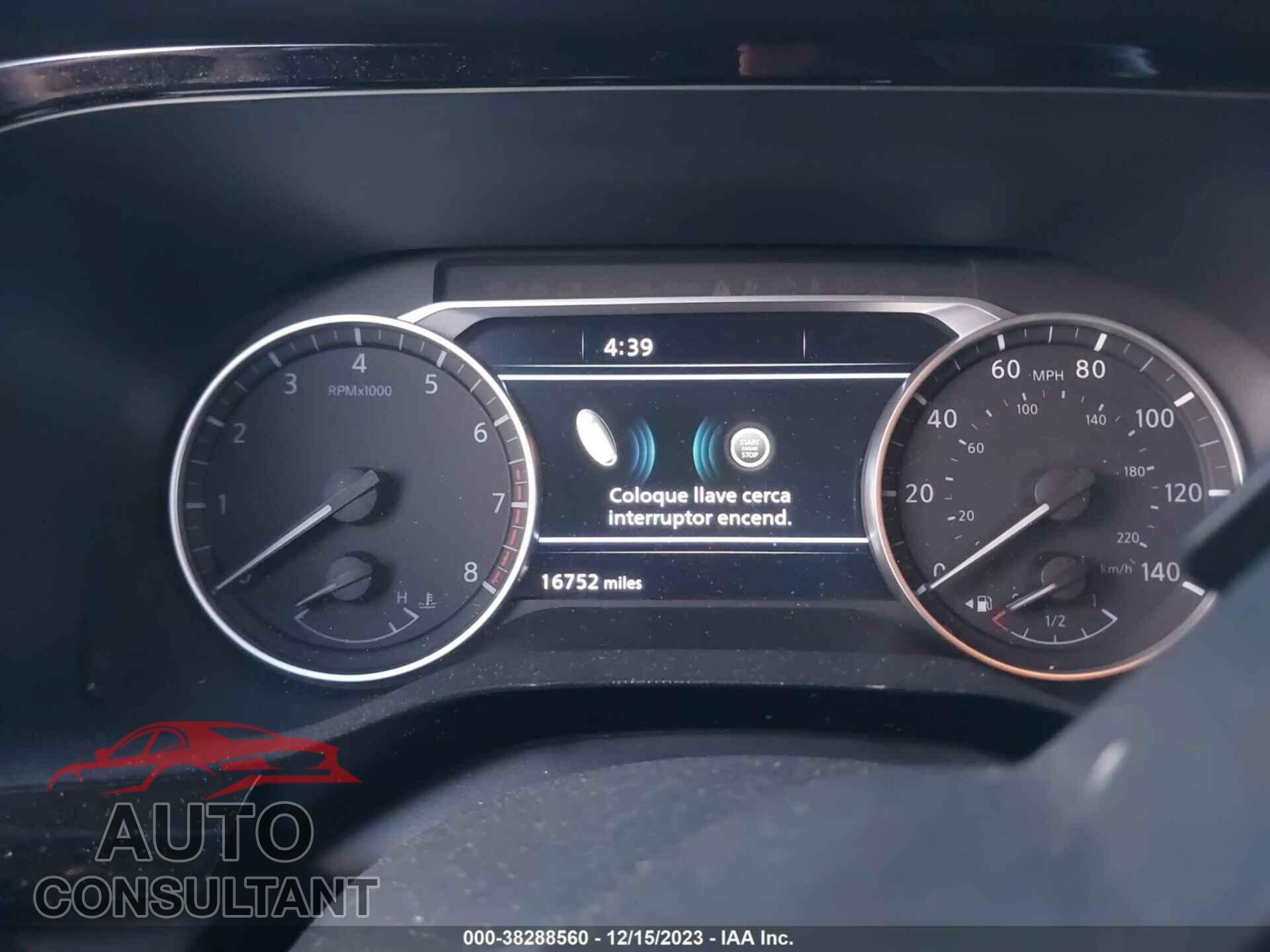 NISSAN PATHFINDER 2022 - 5N1DR3CA9NC229484