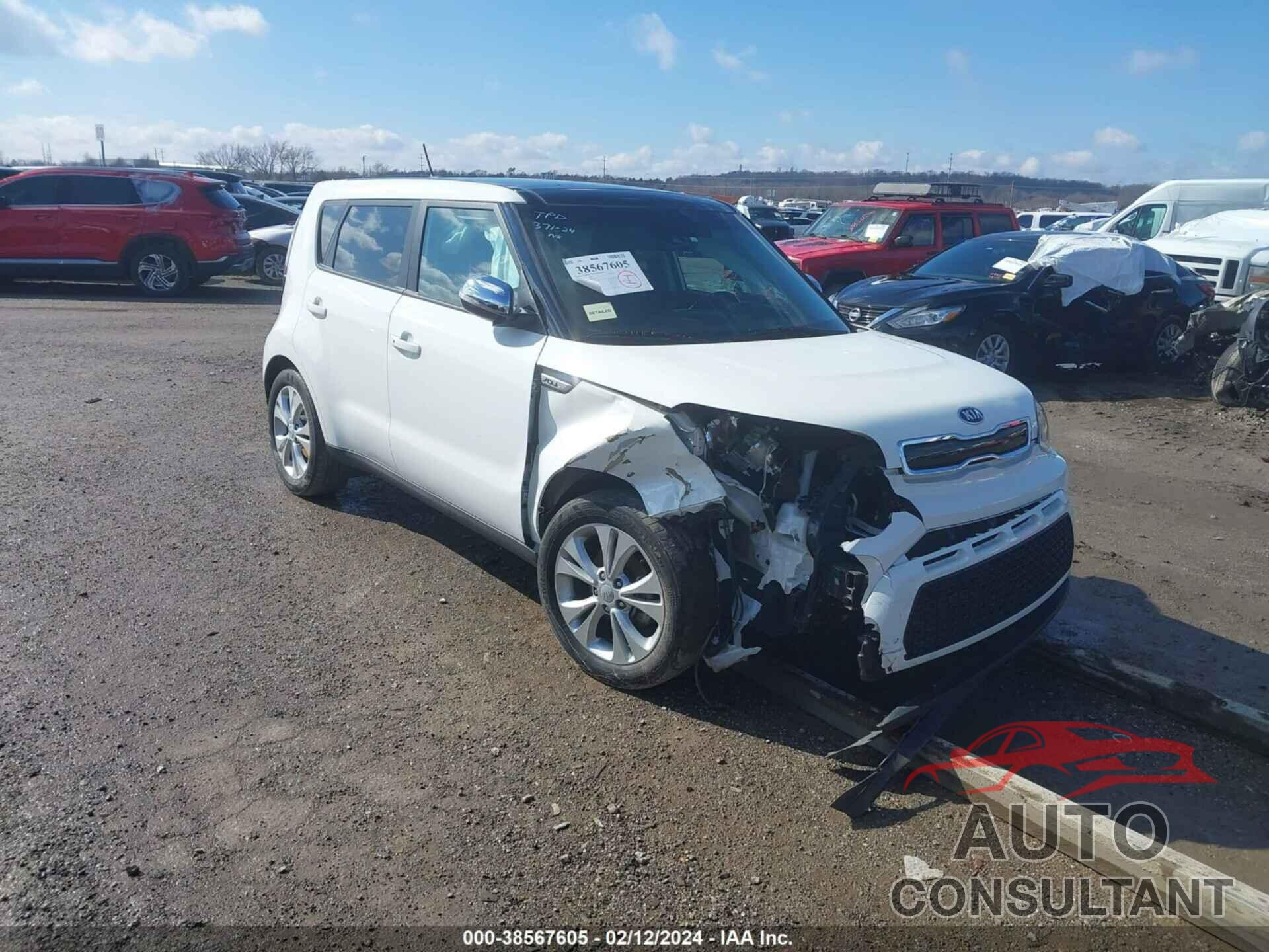 KIA SOUL 2016 - KNDJX3A5XG7257387