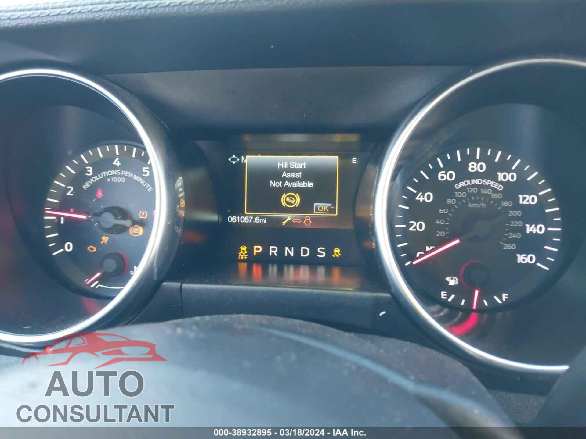 FORD MUSTANG 2018 - 1FA6P8TH2J5126344