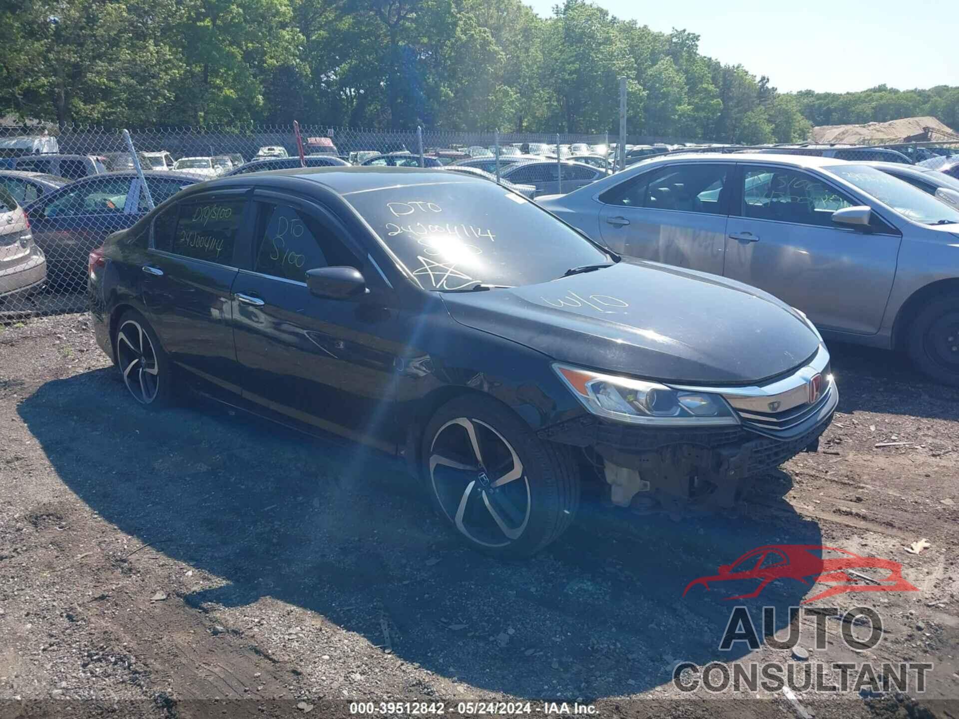 HONDA ACCORD 2016 - 1HGCR2F38GA077804