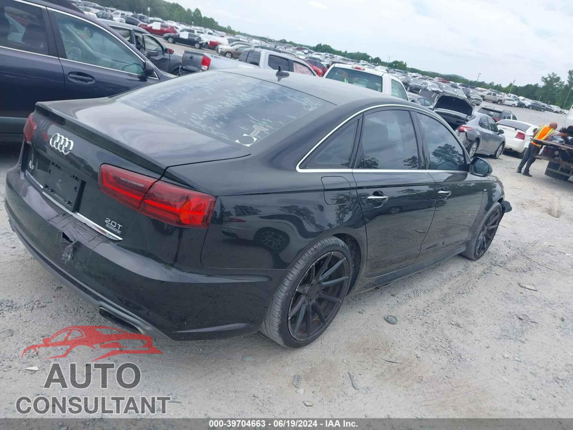 AUDI A6 2016 - WAUGFAFC8GN082218