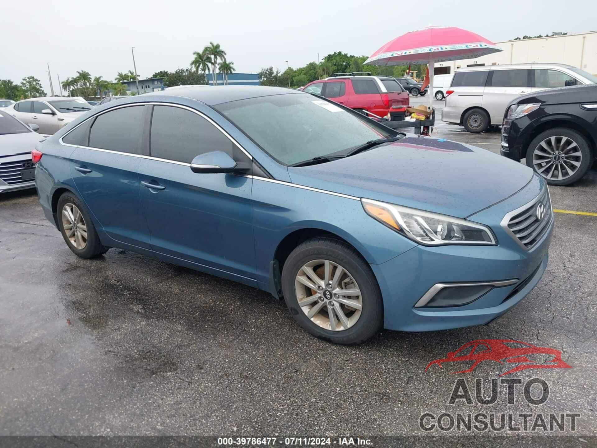 HYUNDAI SONATA 2016 - 5NPE24AF3GH379471