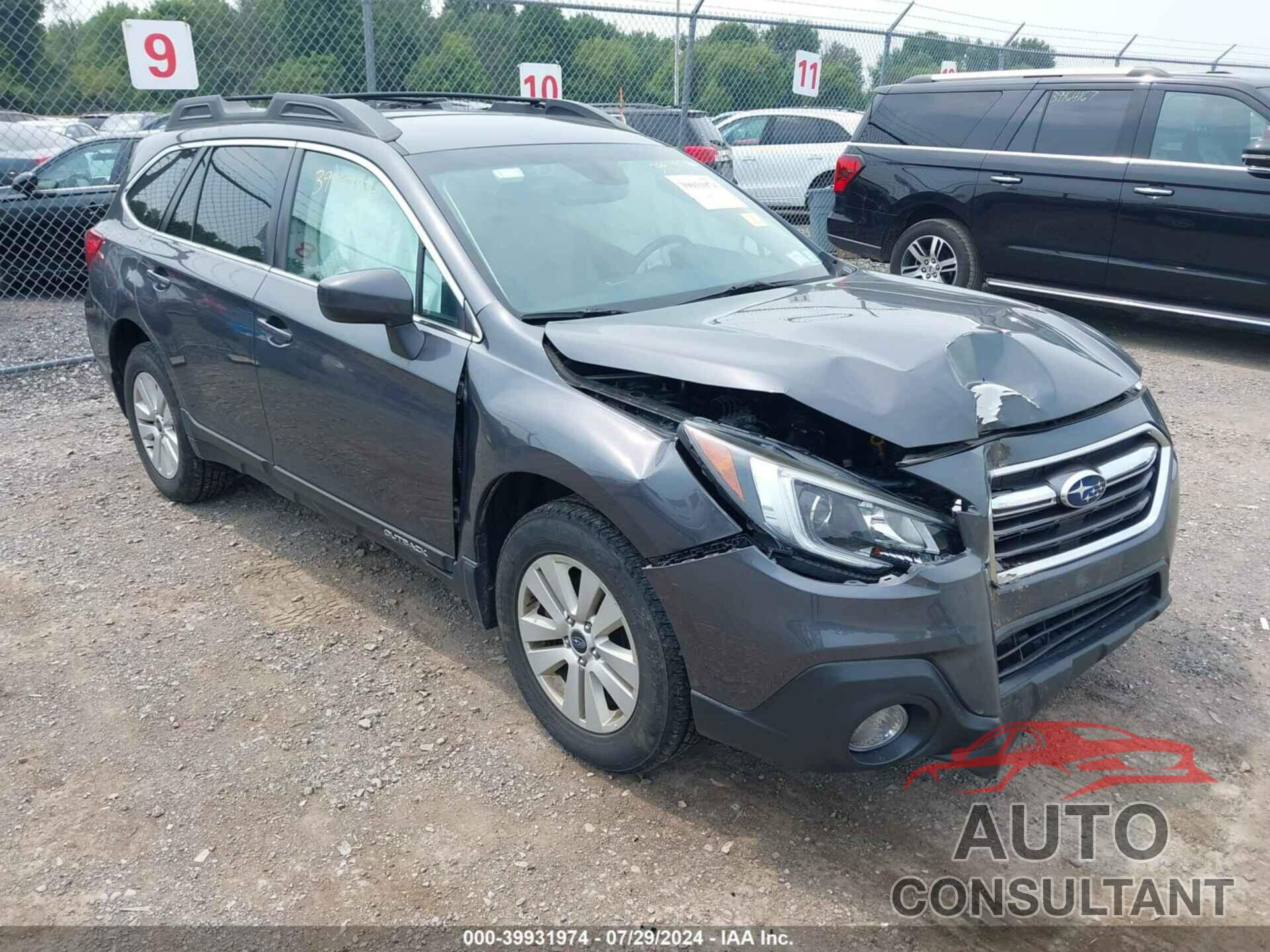 SUBARU OUTBACK 2019 - 4S4BSAFC7K3294407
