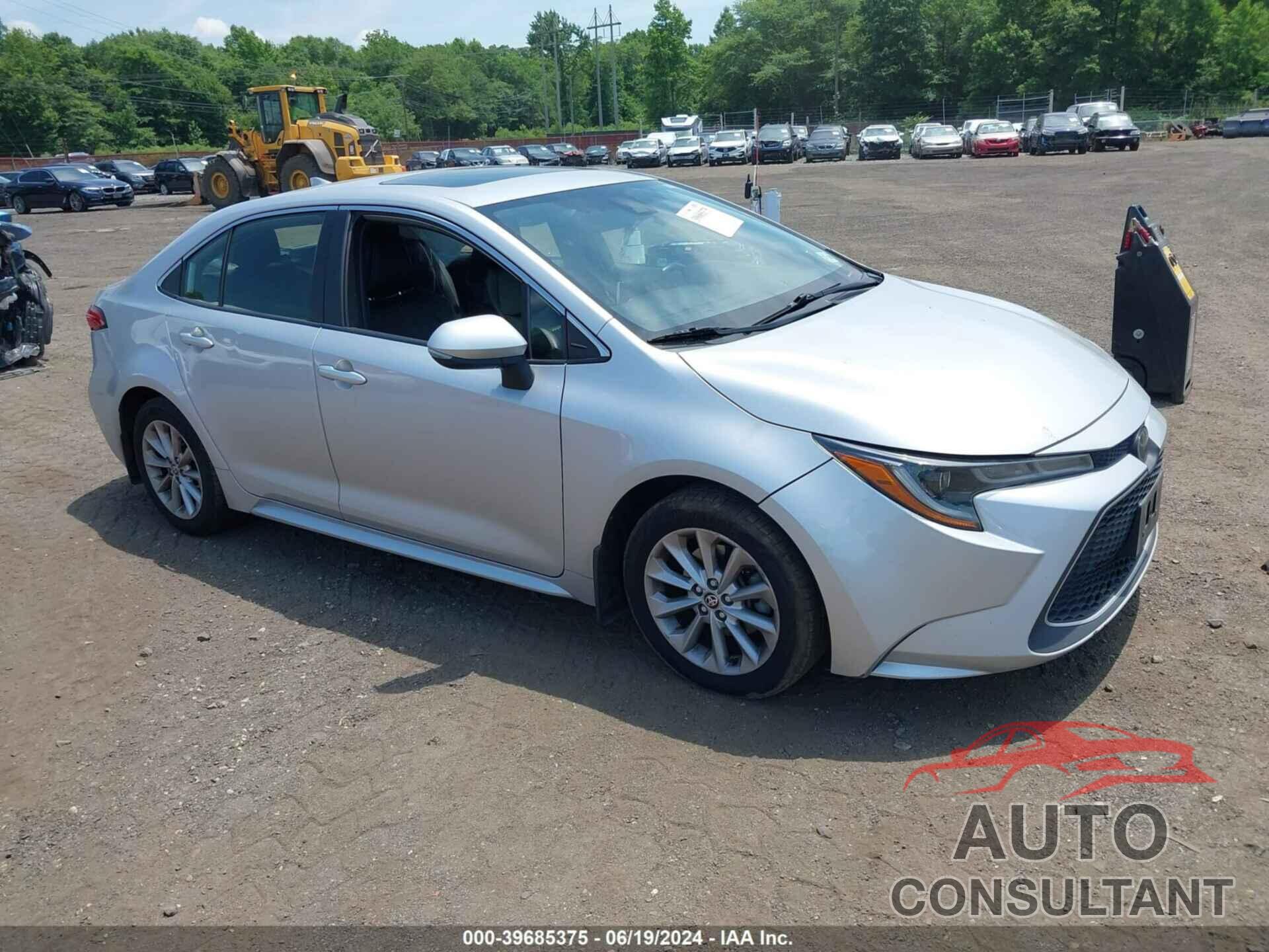TOYOTA COROLLA 2020 - JTDFPRAE4LJ044330