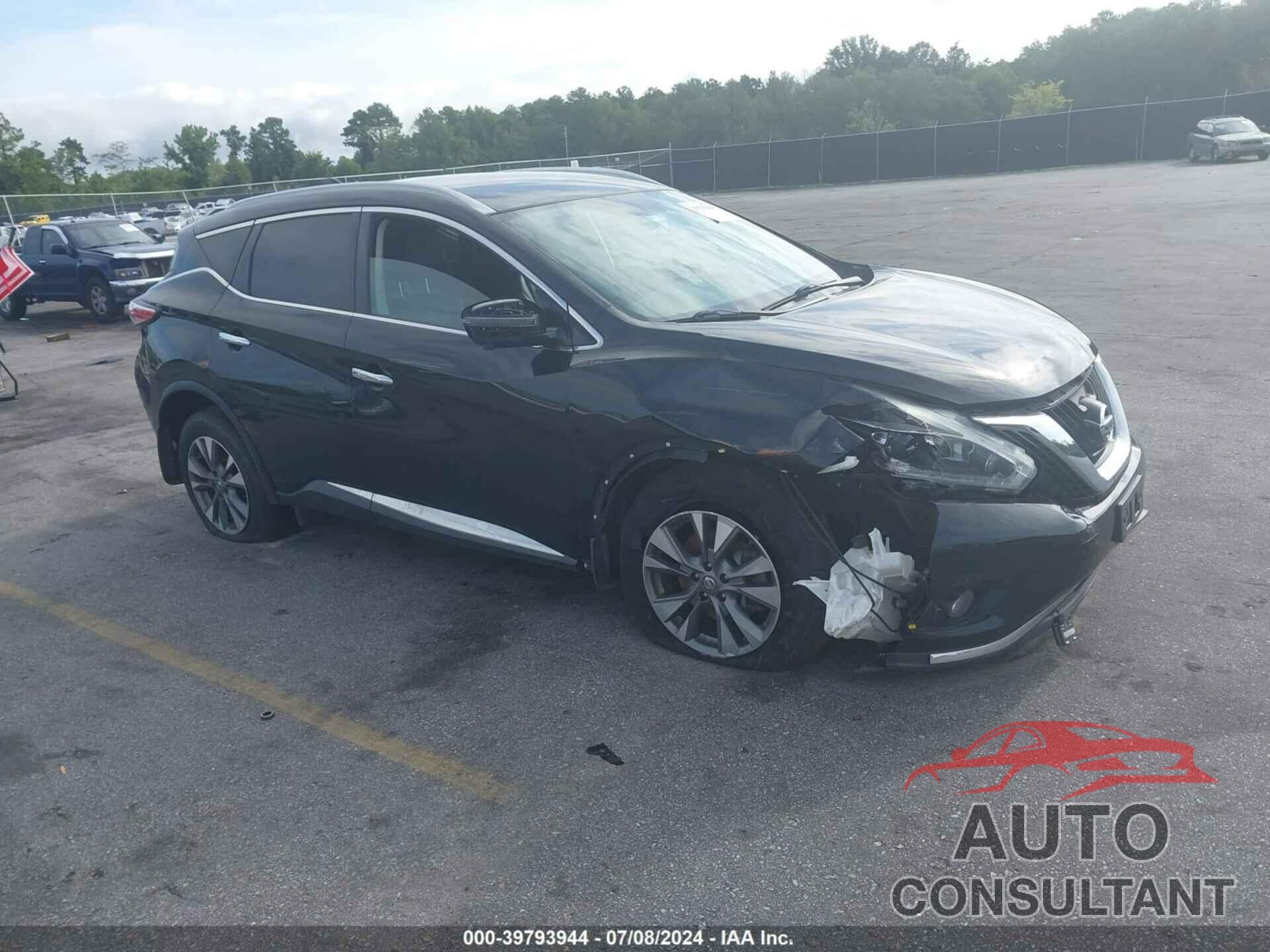 NISSAN MURANO 2018 - 5N1AZ2MH0JN108852