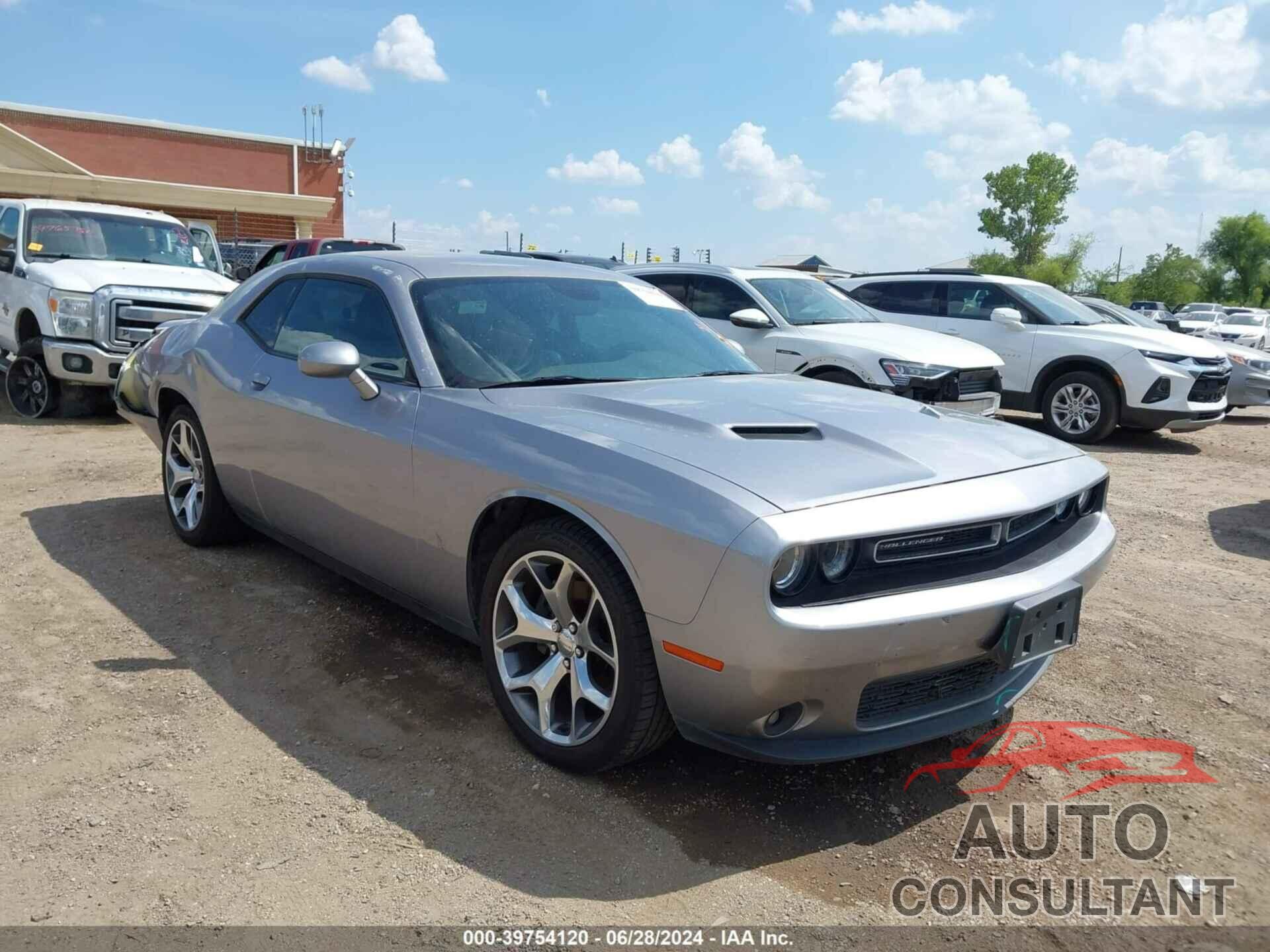 DODGE CHALLENGER 2016 - 2C3CDZAG9GH240272