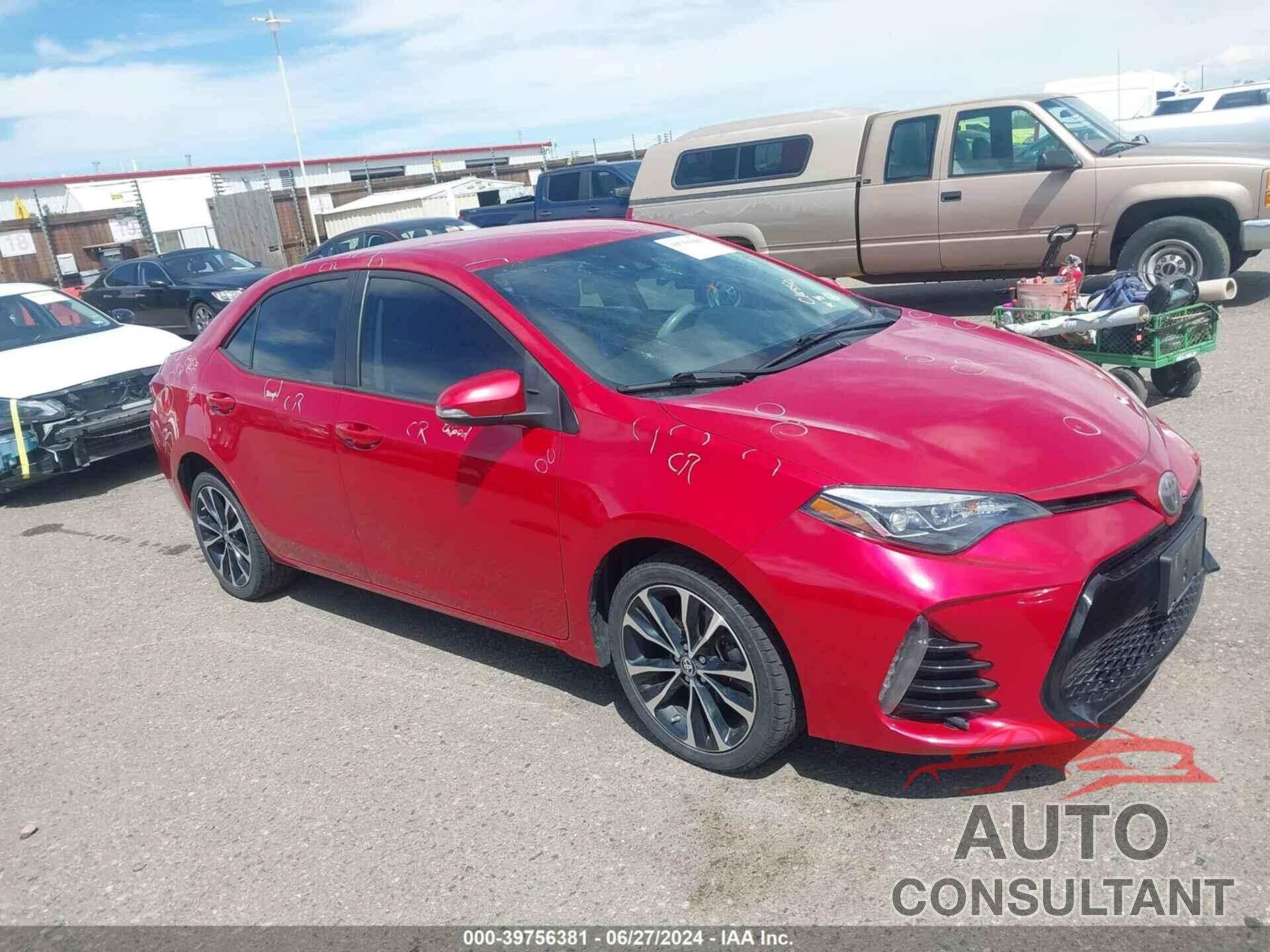 TOYOTA COROLLA 2018 - 2T1BURHE6JC059143