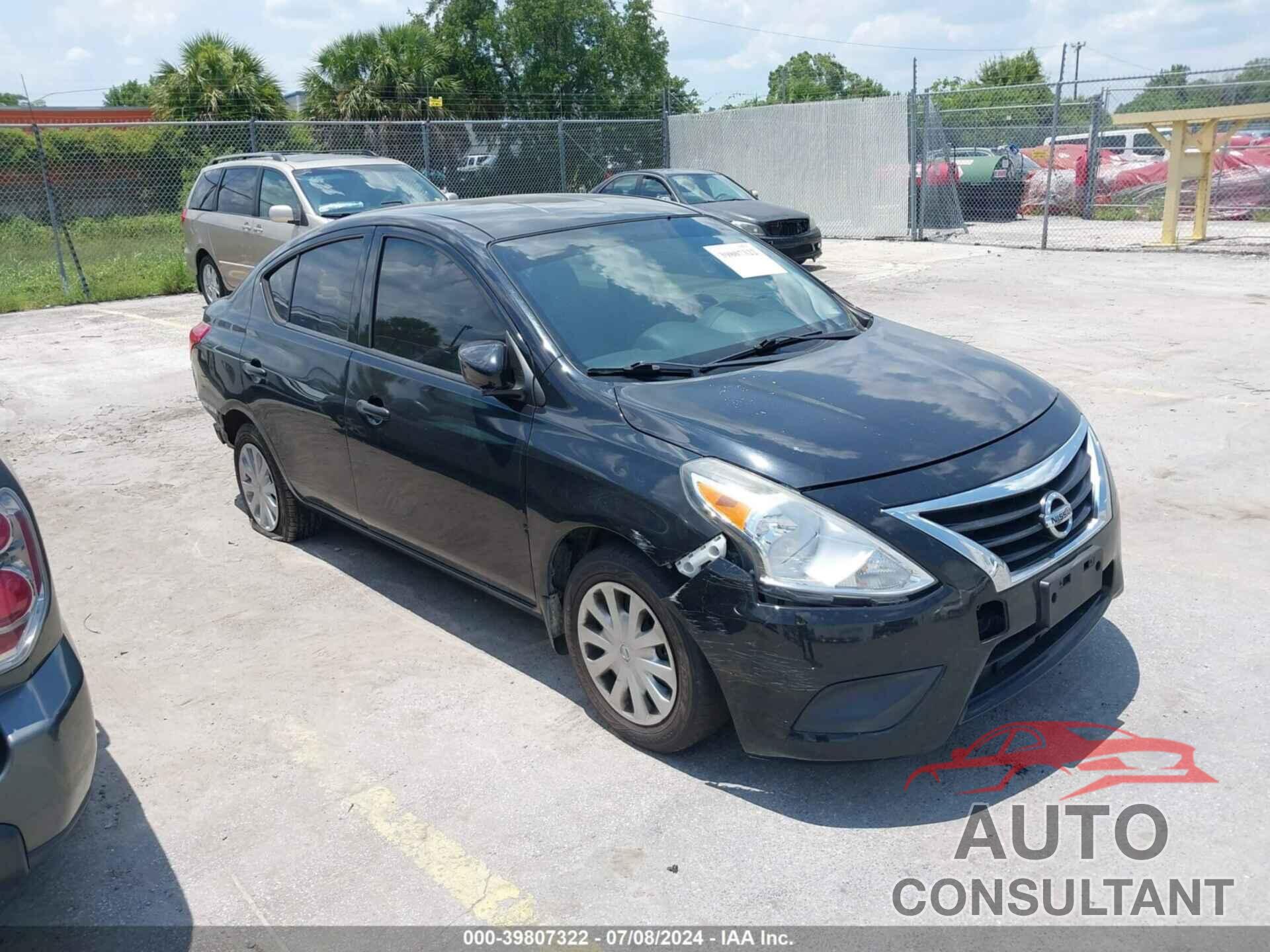 NISSAN VERSA 2016 - 3N1CN7AP7GL873845