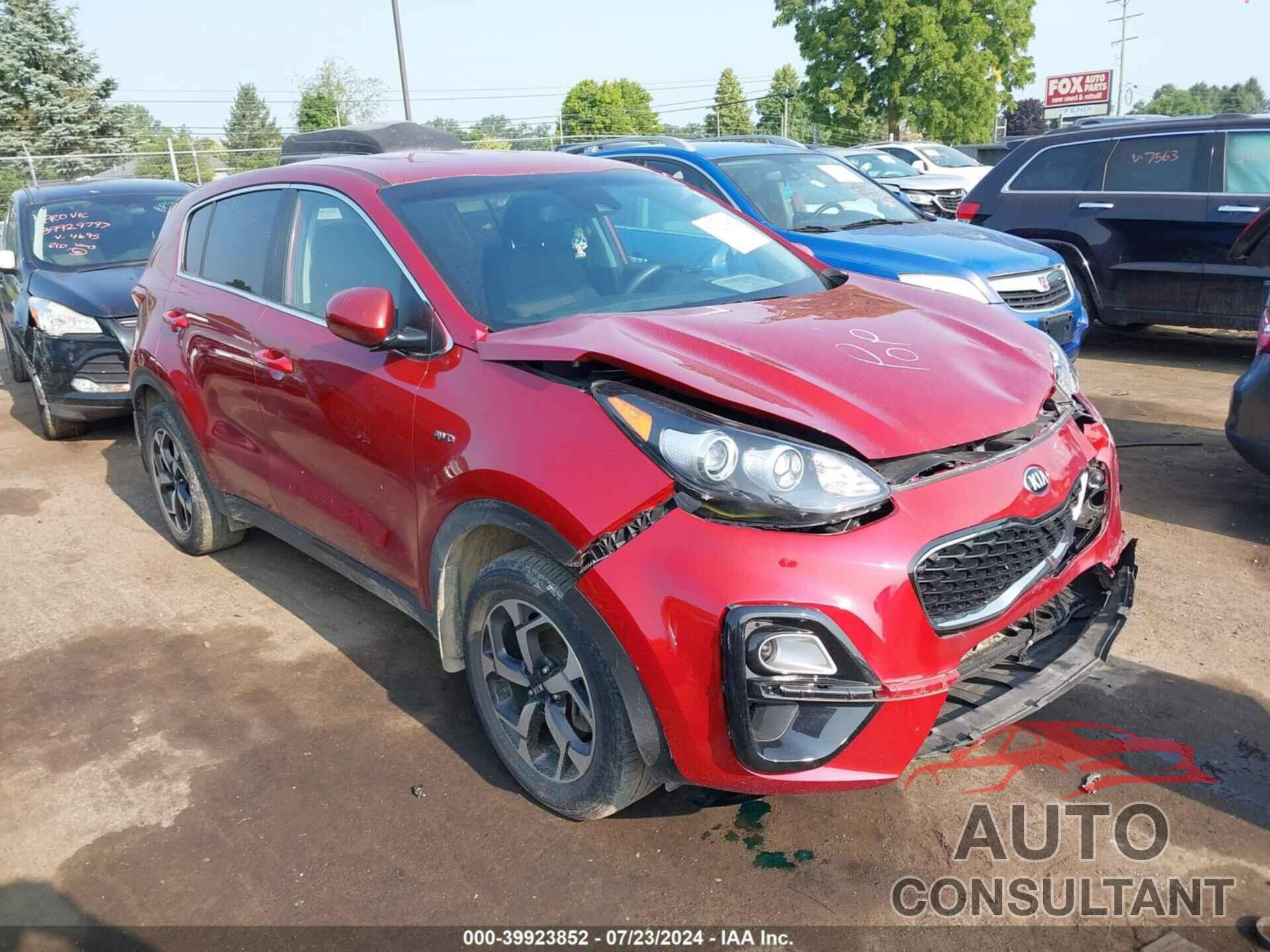 KIA SPORTAGE 2020 - KNDPMCAC0L7800824