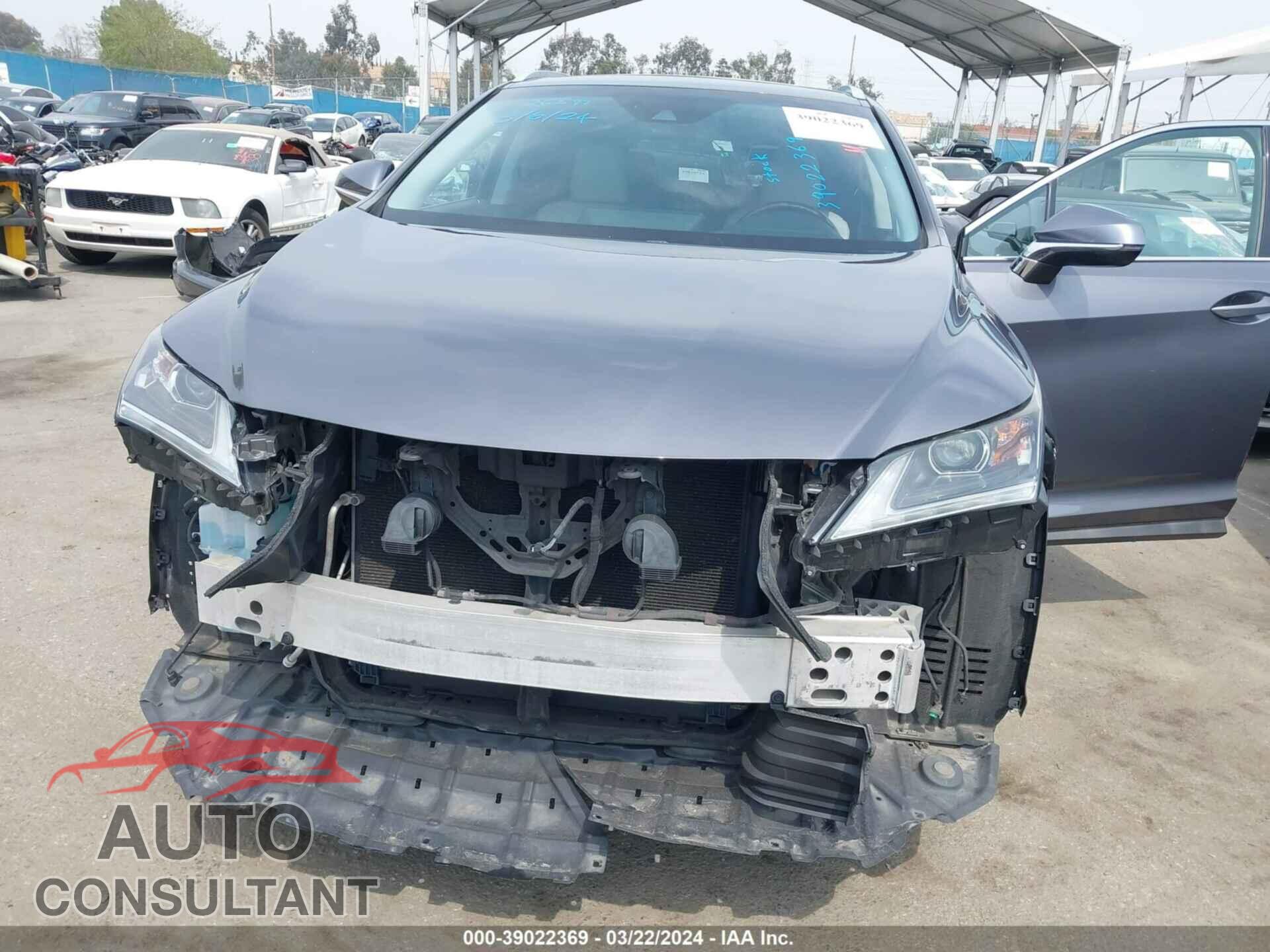 LEXUS RX 2017 - 2T2ZZMCA1HC084187