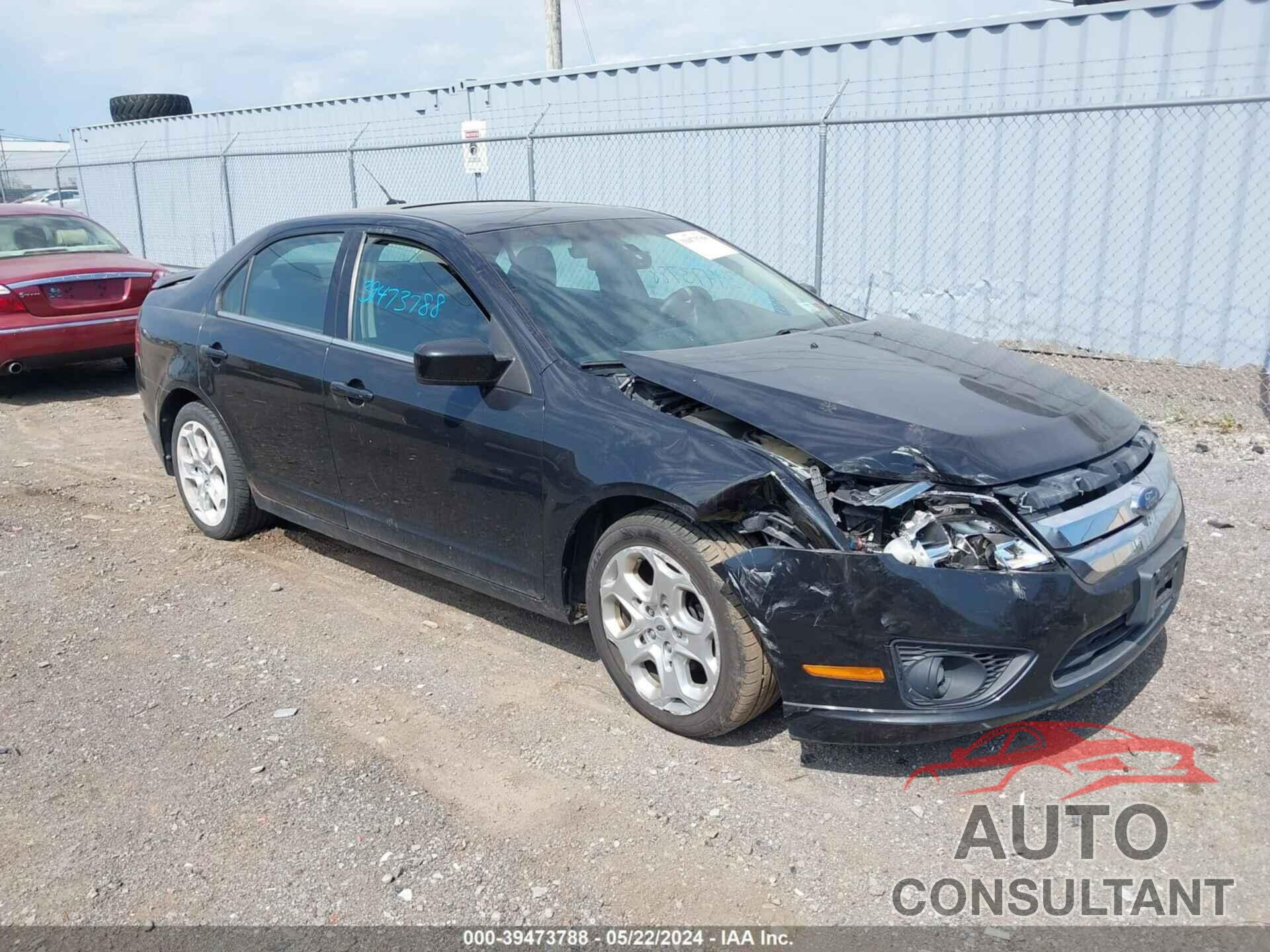 FORD FUSION 2010 - 3FAHP0HA2AR149397