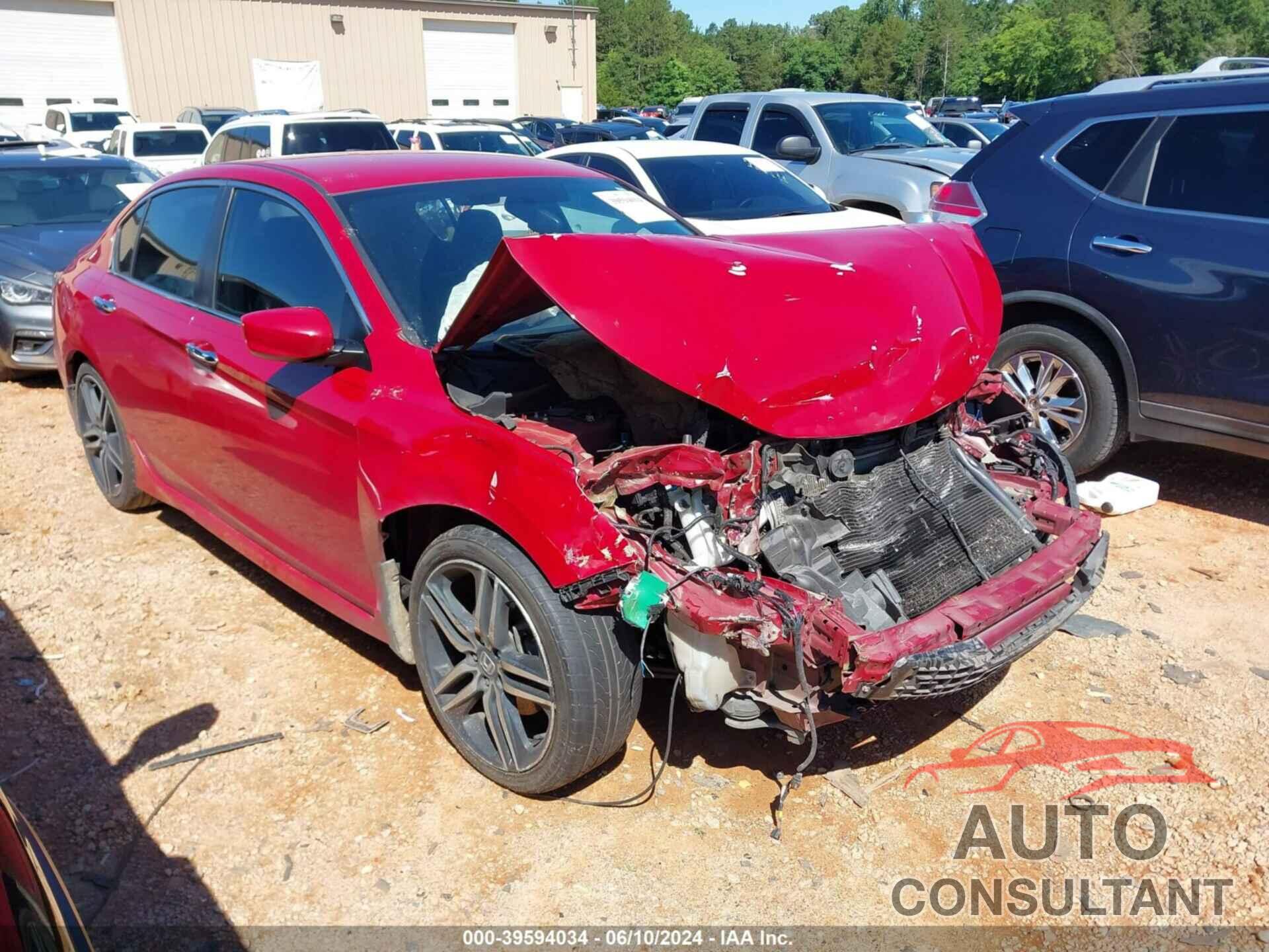 HONDA ACCORD 2017 - 1HGCR2F11HA156361