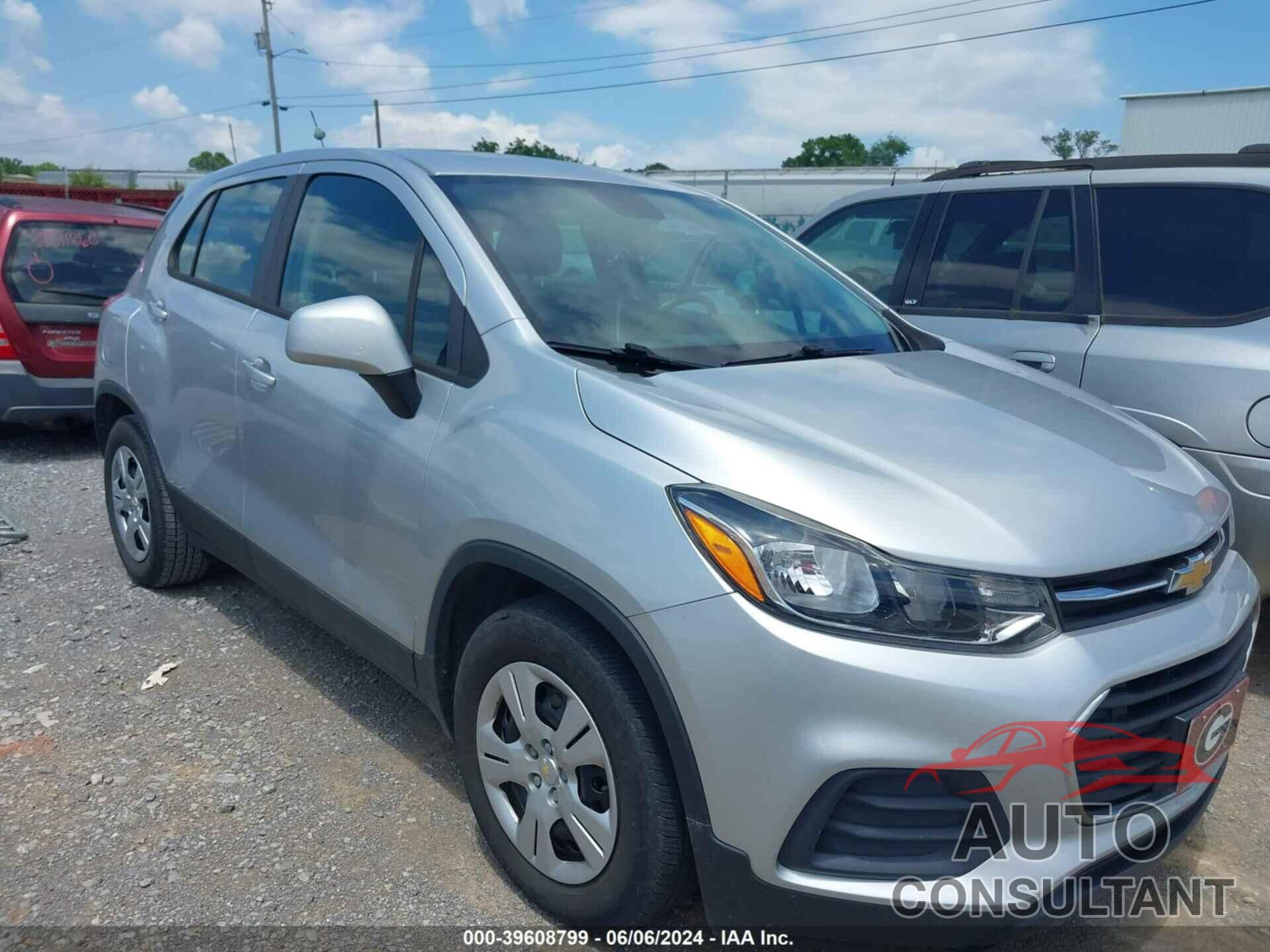 CHEVROLET TRAX 2017 - KL7CJKSB5HB147187