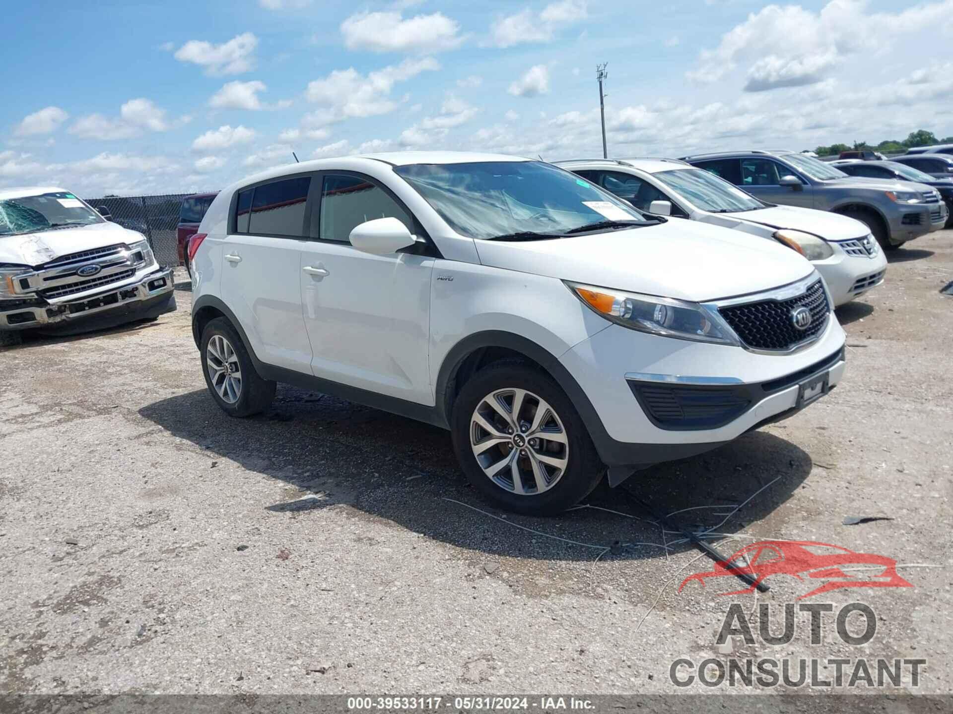 KIA SPORTAGE 2016 - KNDPBCAC0G7877625