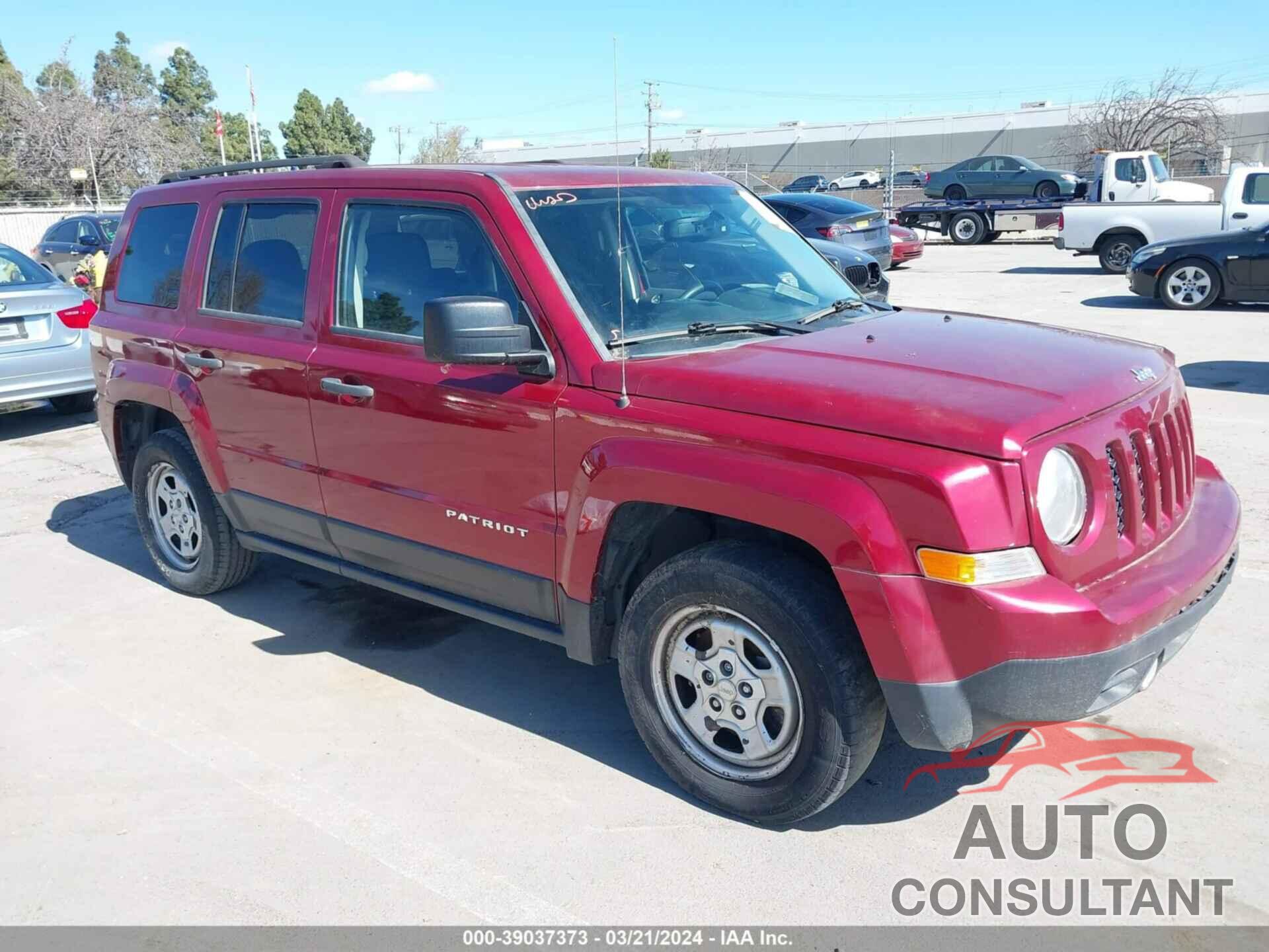 JEEP PATRIOT 2016 - 1C4NJPBB7GD739606